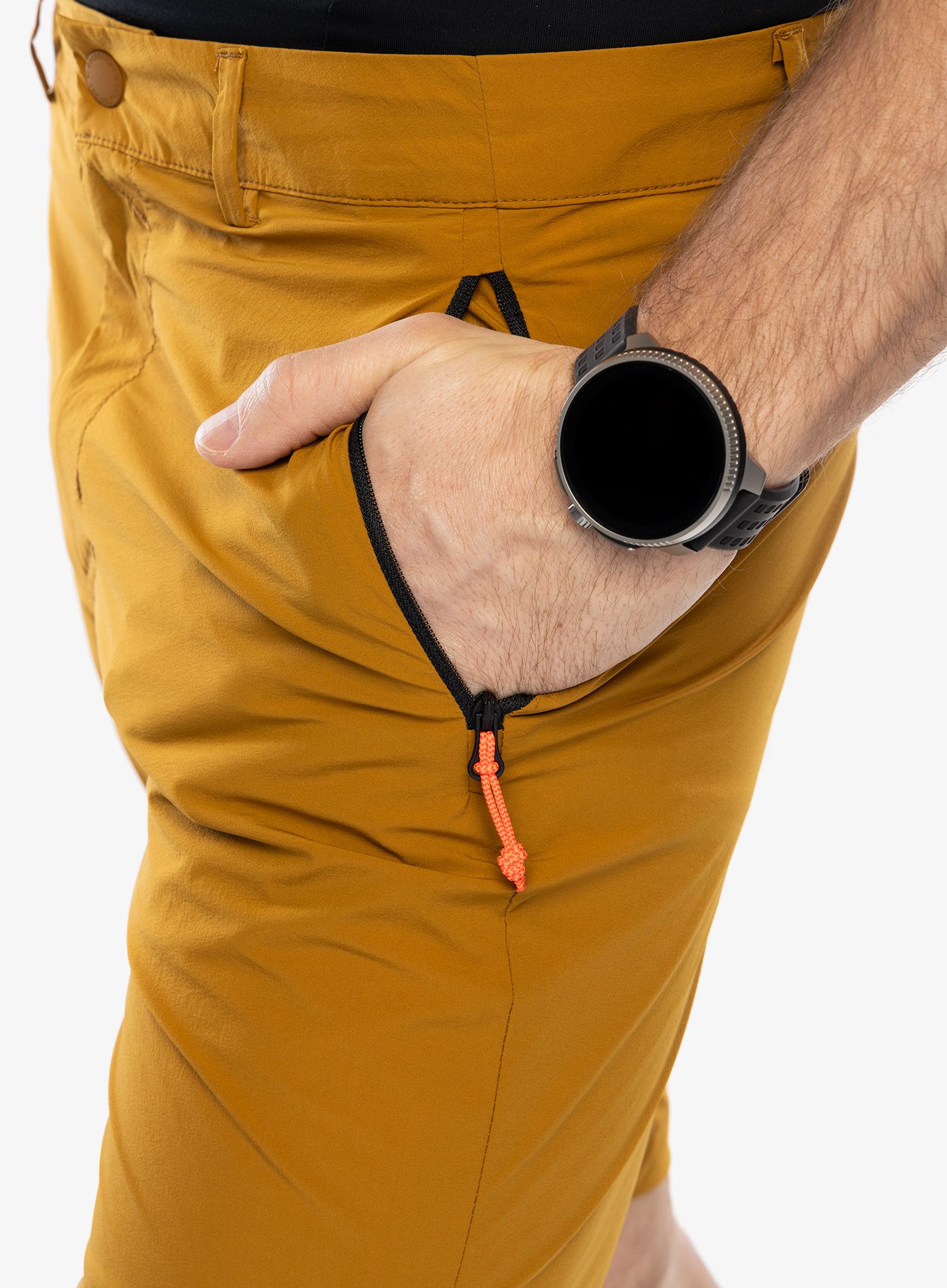 Softshellové kalhoty pánské Salewa Puez Talveno DST 2/1 Pant - golden brown
