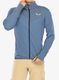 Rozepínací mikina Salewa Puez Waffle Hyb PL Jacket - java blue