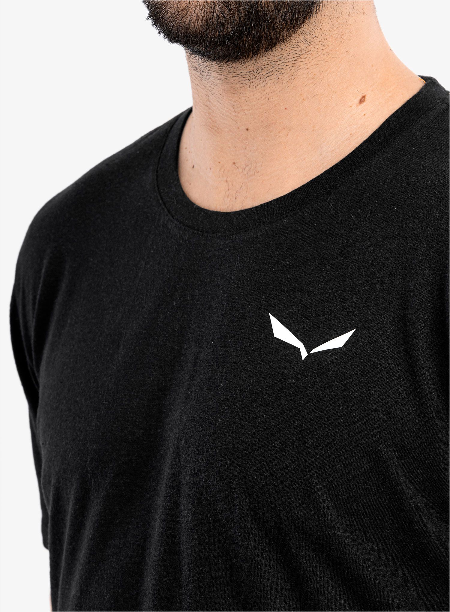 Tričko Salewa Pure Dolomites Hemp T-shirt - black