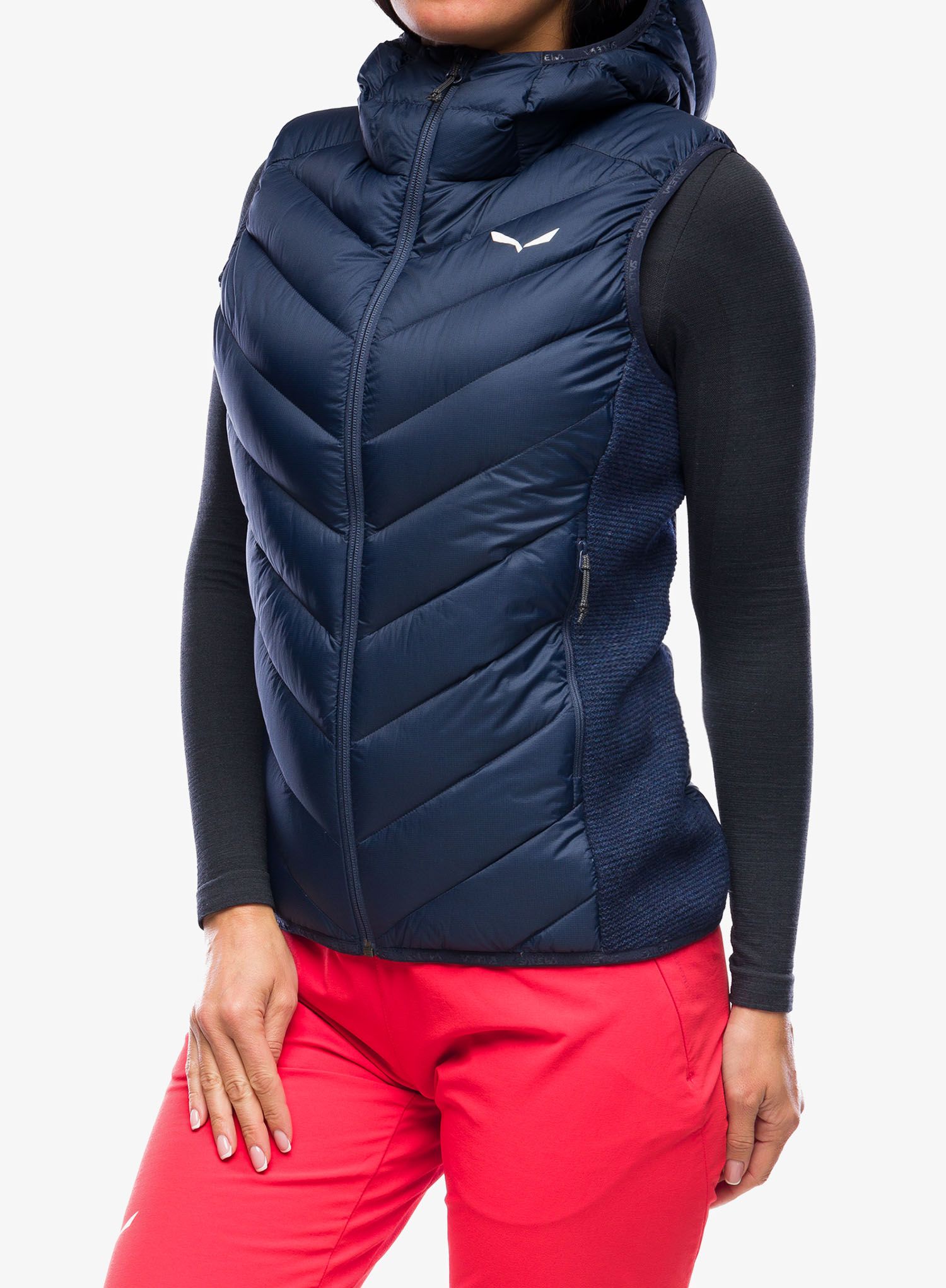 Vesta dámská Salewa Sarner/RDS Down Hybrid Vest - navy blazer