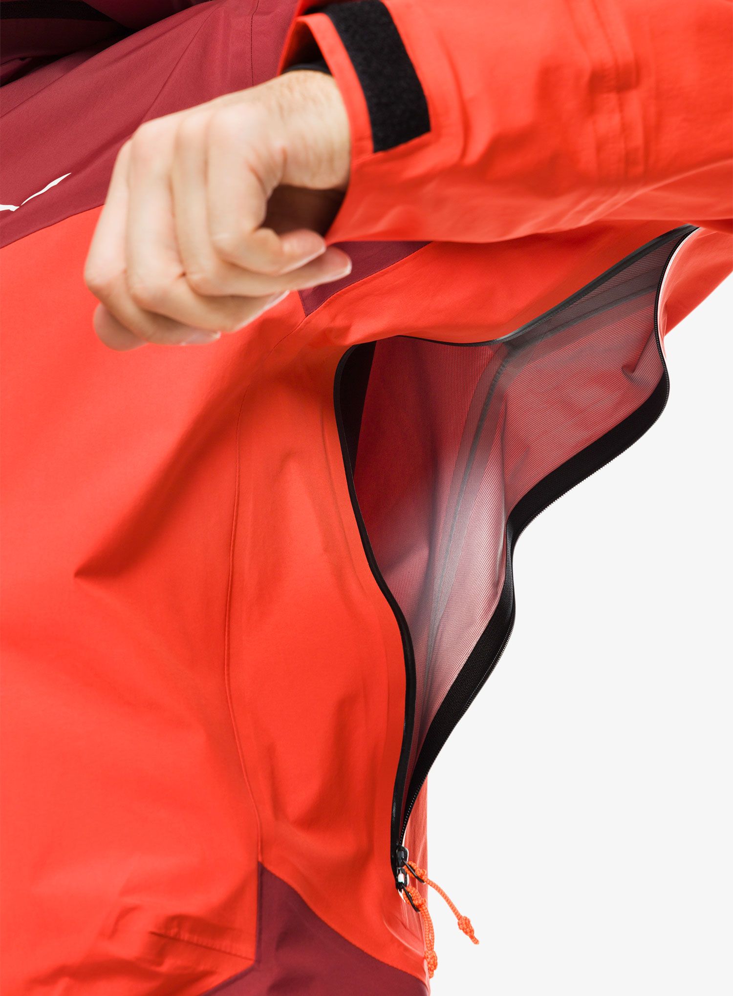 Bunda na skialpinismus Salewa Sella 3L PTX Jacket - syrah