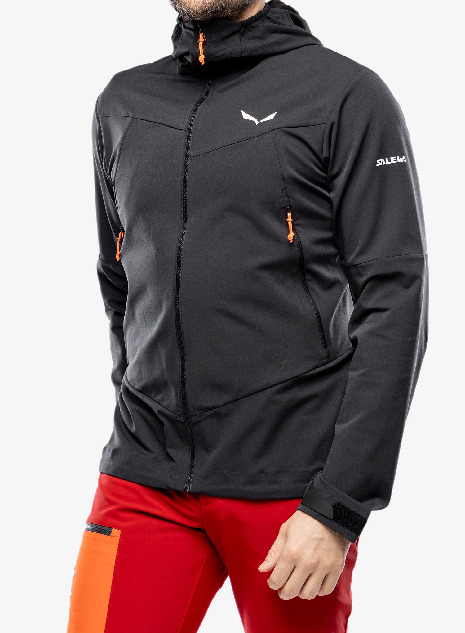 Softshellová bunda Salewa Sella DST Jacket - black out