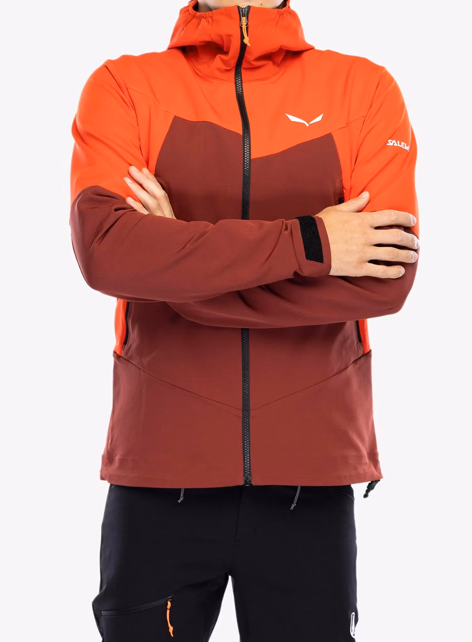 Softshellová bunda Salewa Sella DST Jacket - flame
