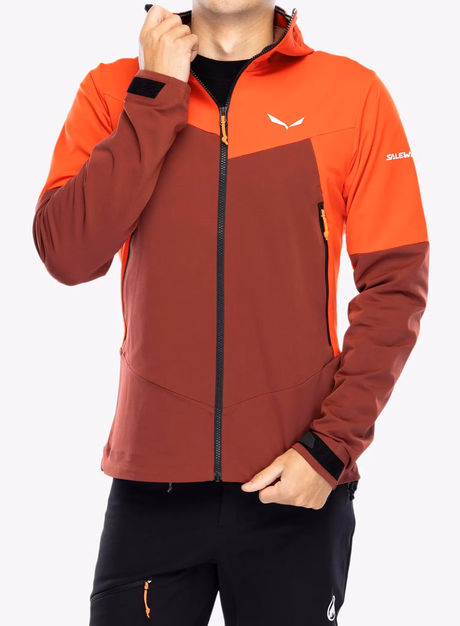 Softshellová bunda Salewa Sella DST Jacket - flame