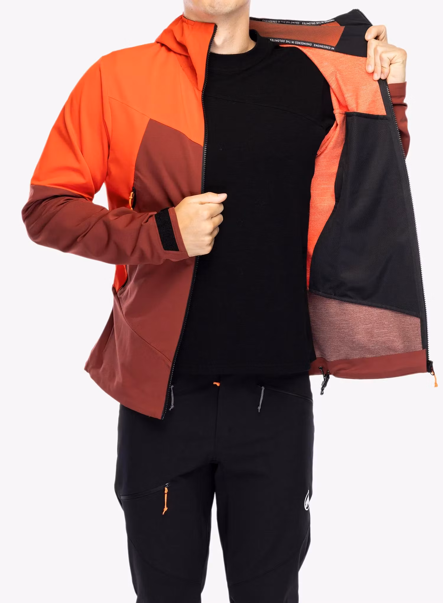 Softshellová bunda Salewa Sella DST Jacket - flame