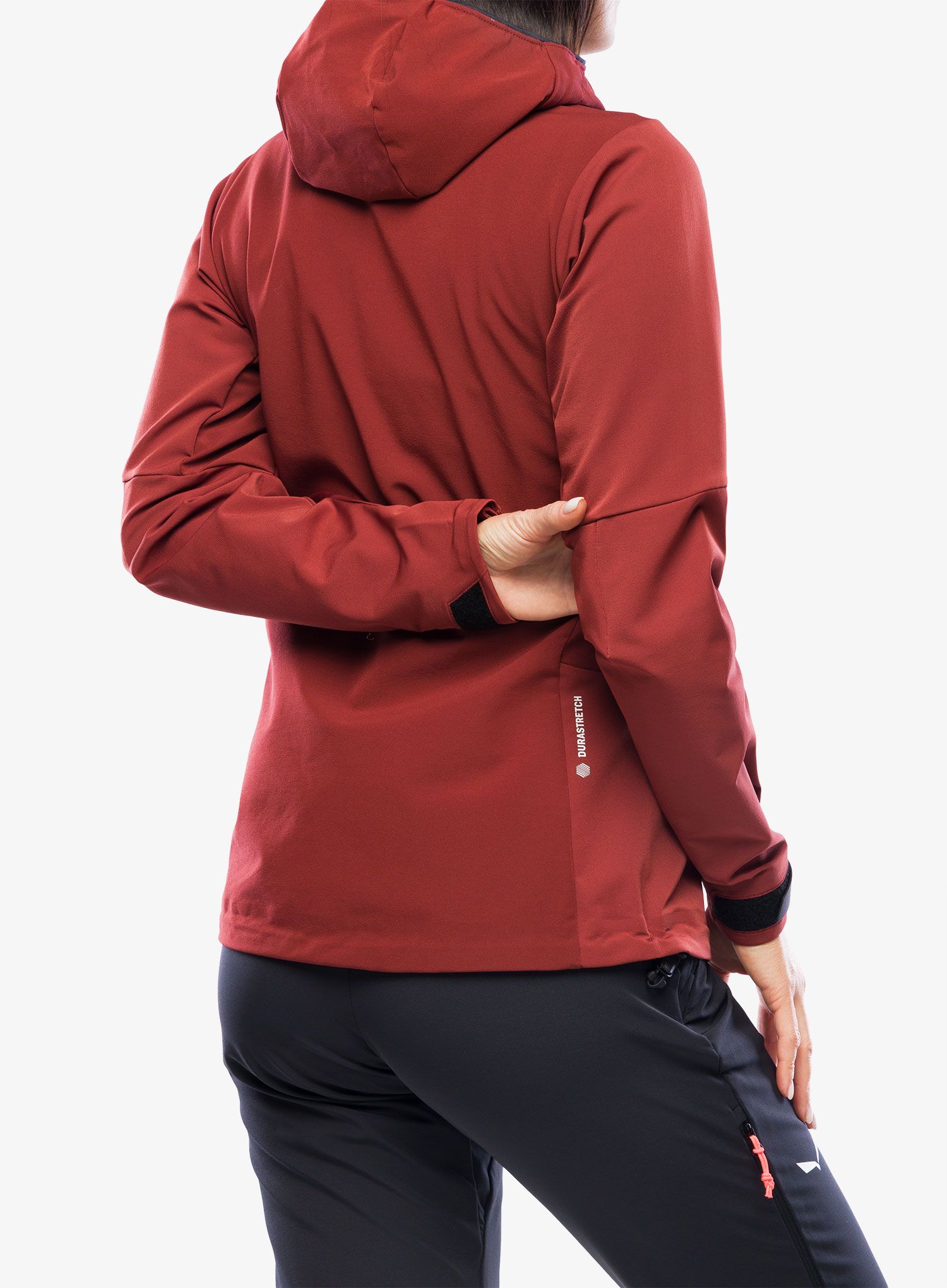 Dámská skialpová bunda Salewa Sella DST Jacket - syrah