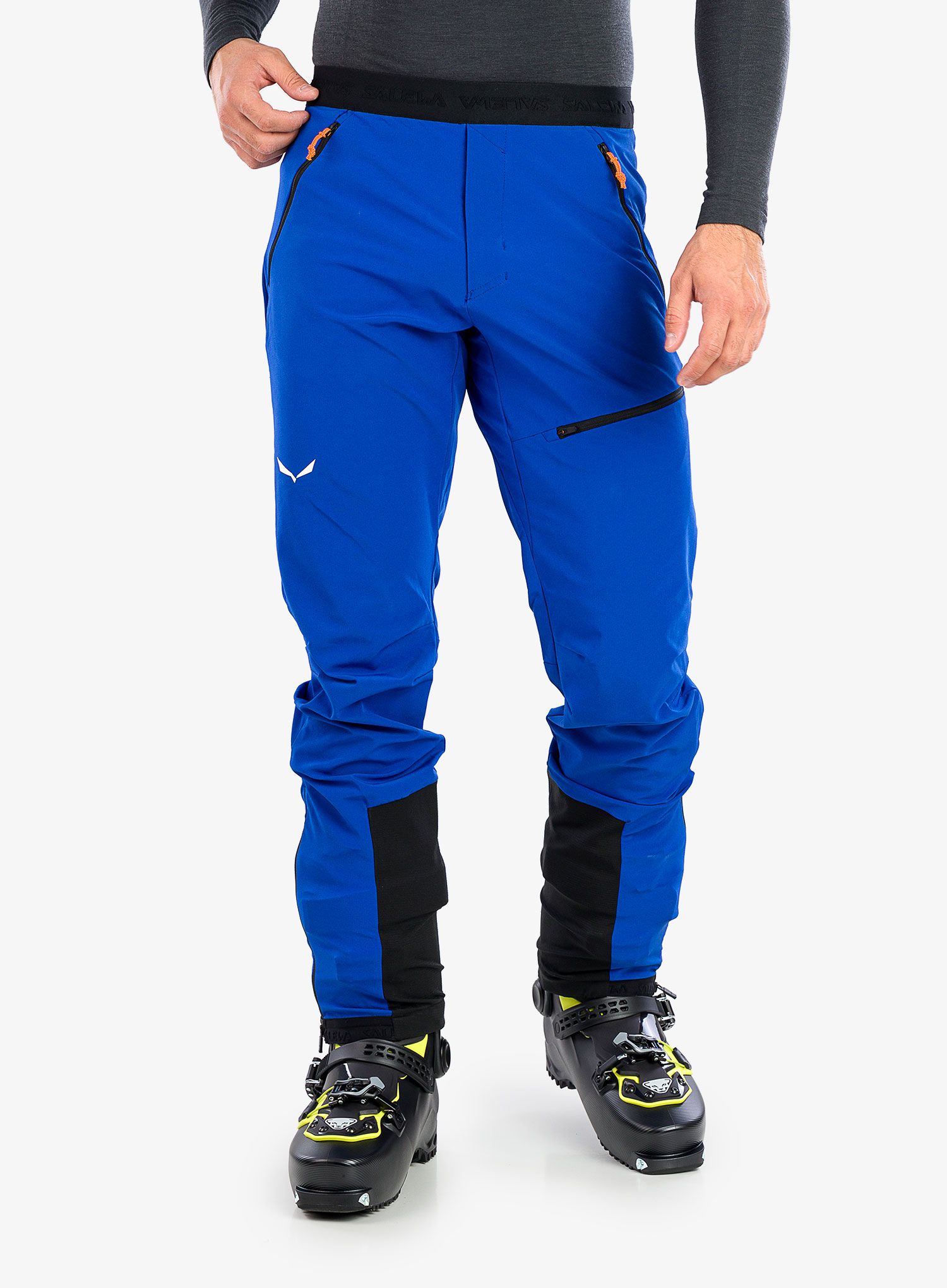 Skialpové kalhoty Salewa Sella DST Light Pants - electric/black out