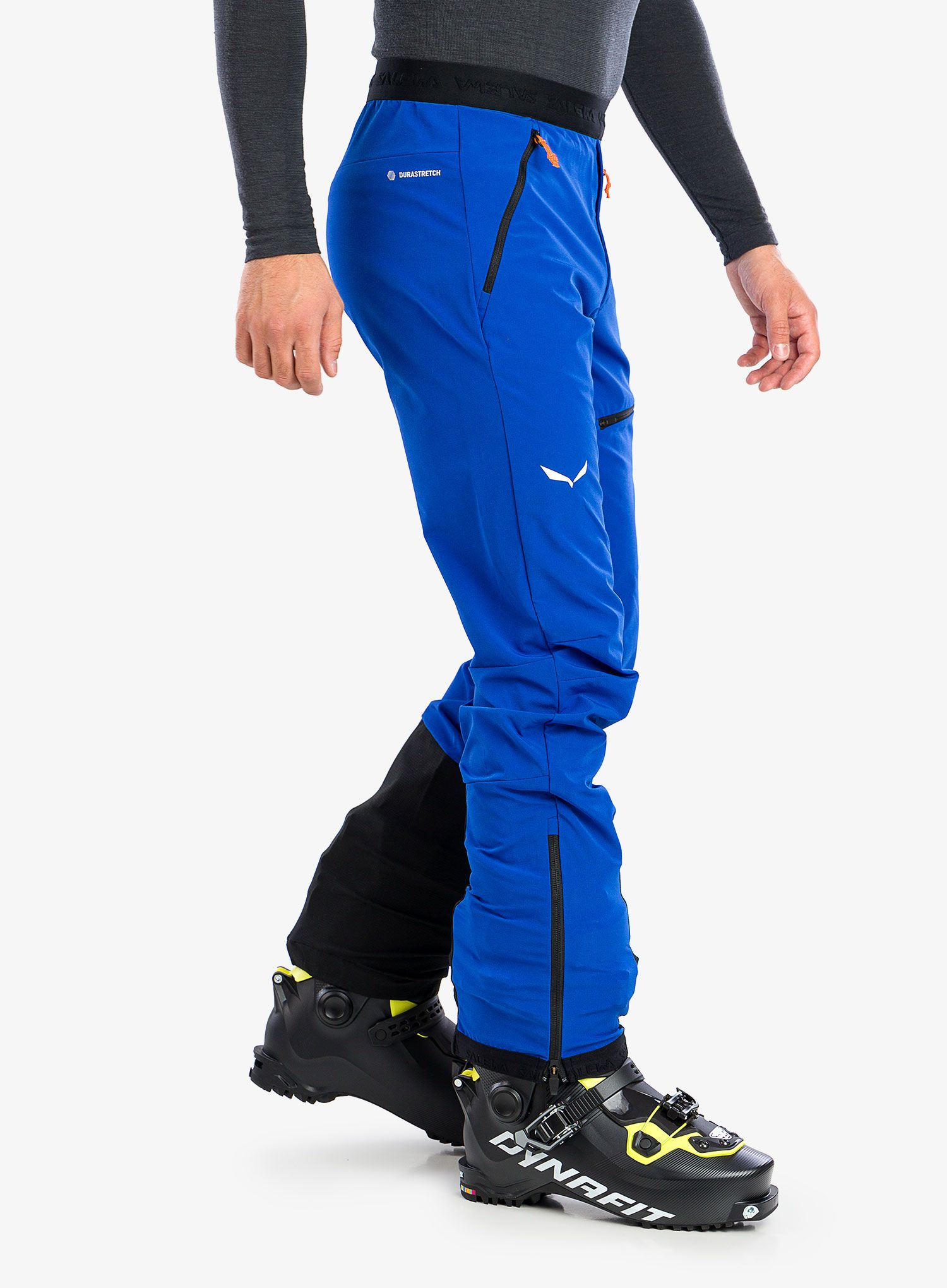 Skialpové kalhoty Salewa Sella DST Light Pants - electric/black out