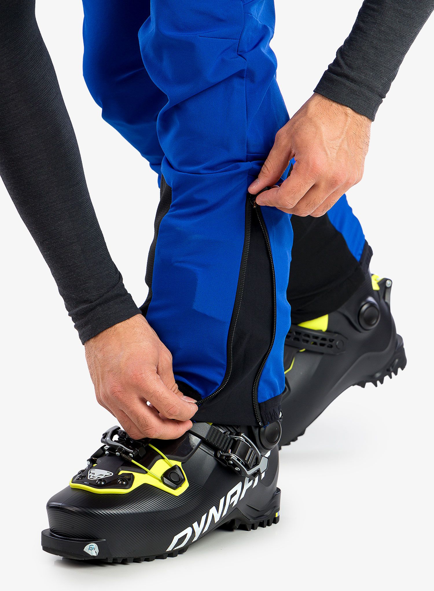 Skialpové kalhoty Salewa Sella DST Light Pants - electric/black out