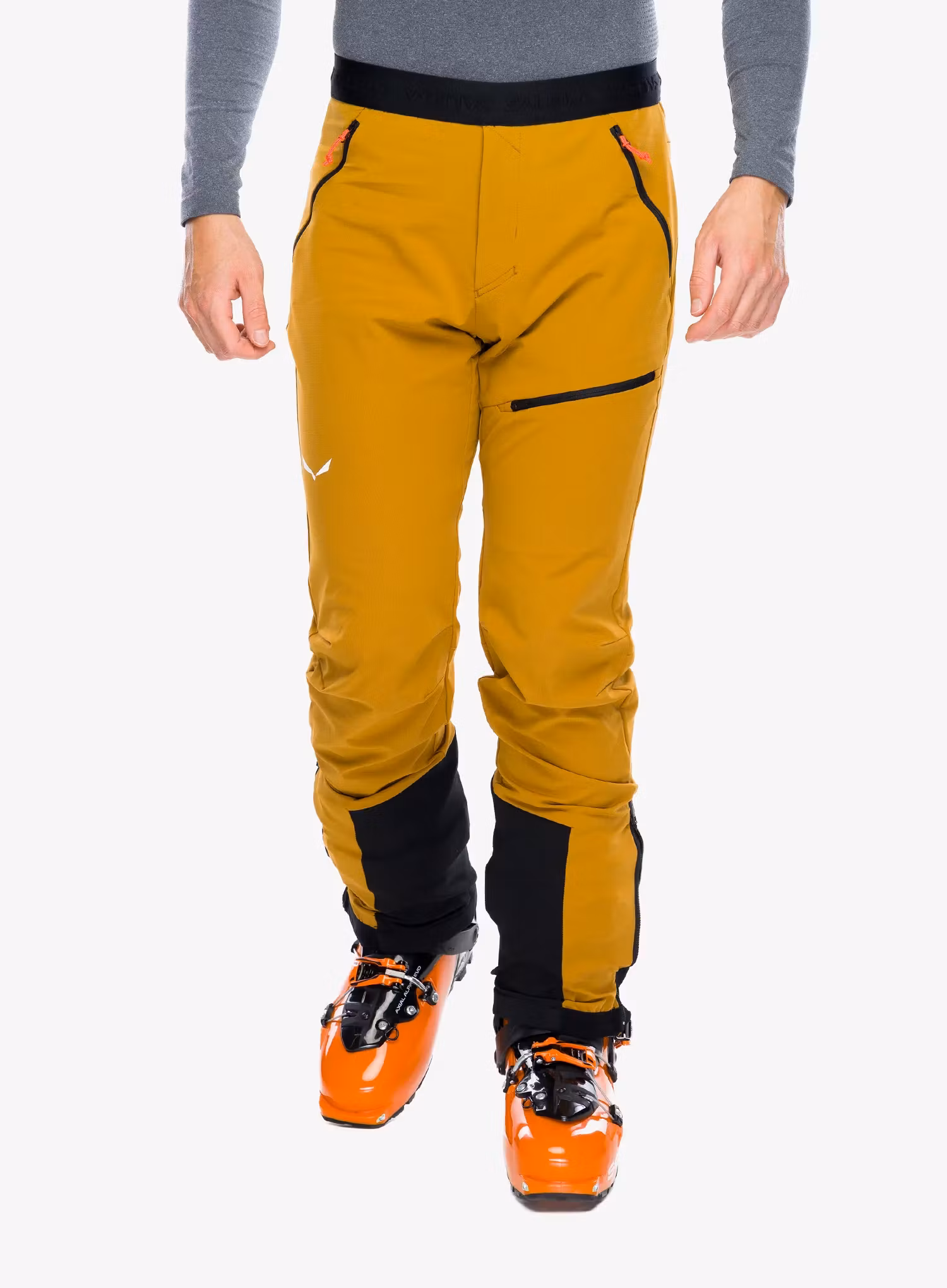 Softshell kalhoty Salewa Sella DST Light Pants - golden brown
