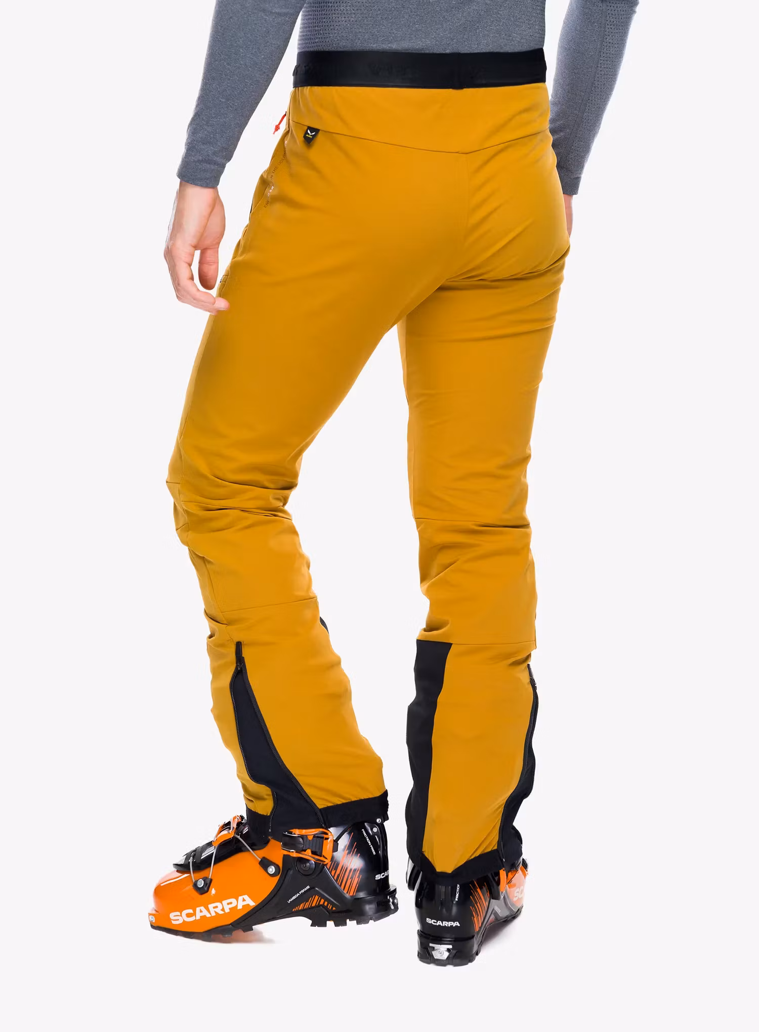 Softshell kalhoty Salewa Sella DST Light Pants - golden brown