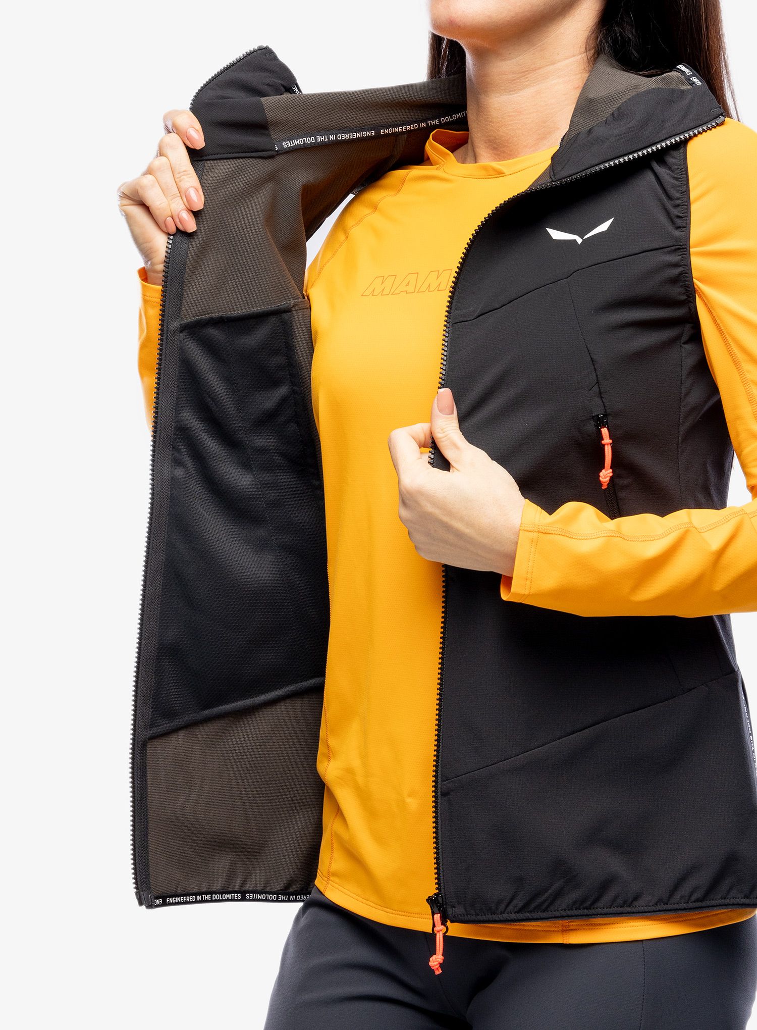 Dámská vesta Salewa Sella DST Vest - black out