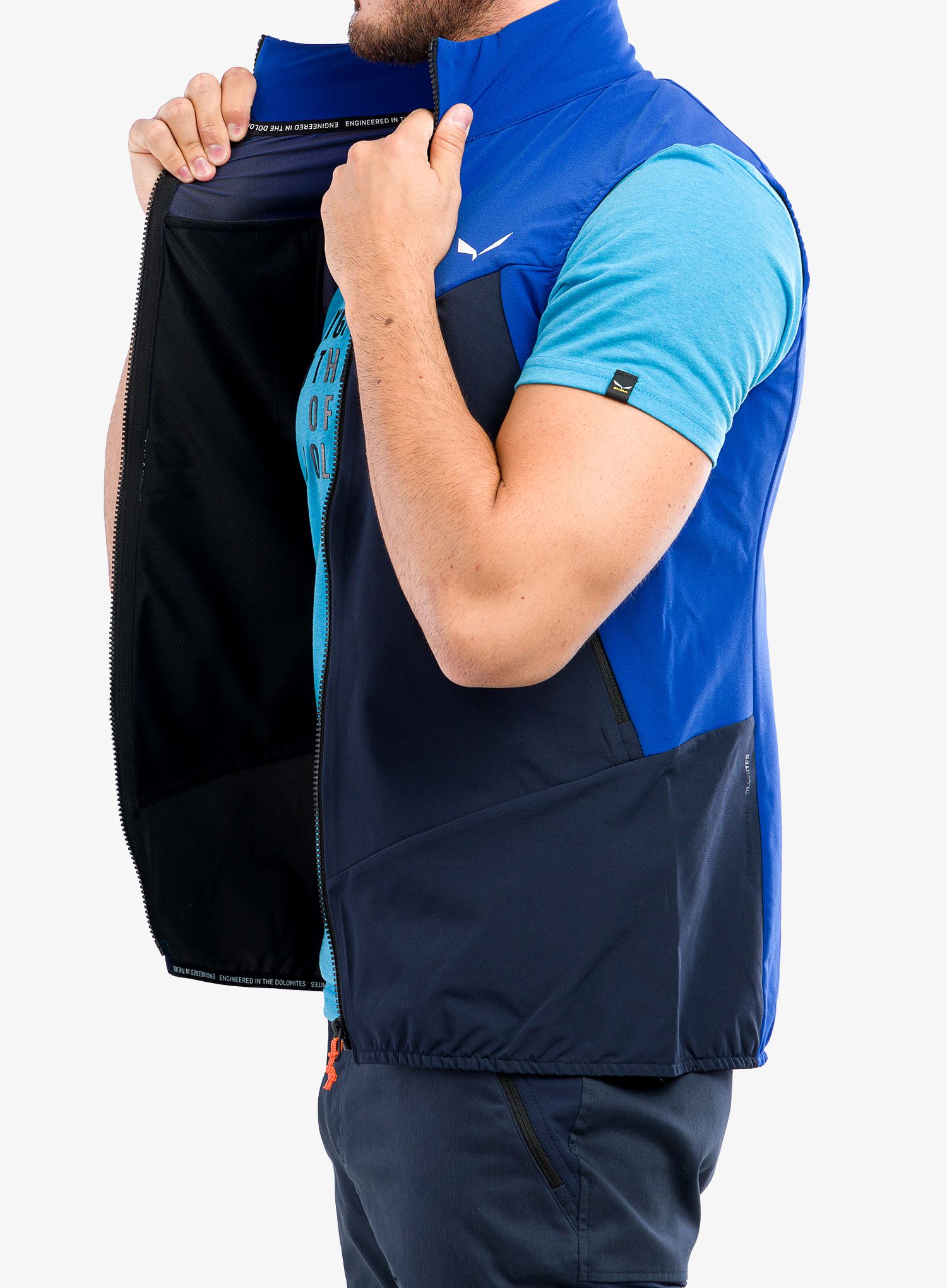 Vesta Salewa Sella DST Vest - electric/navy blazer