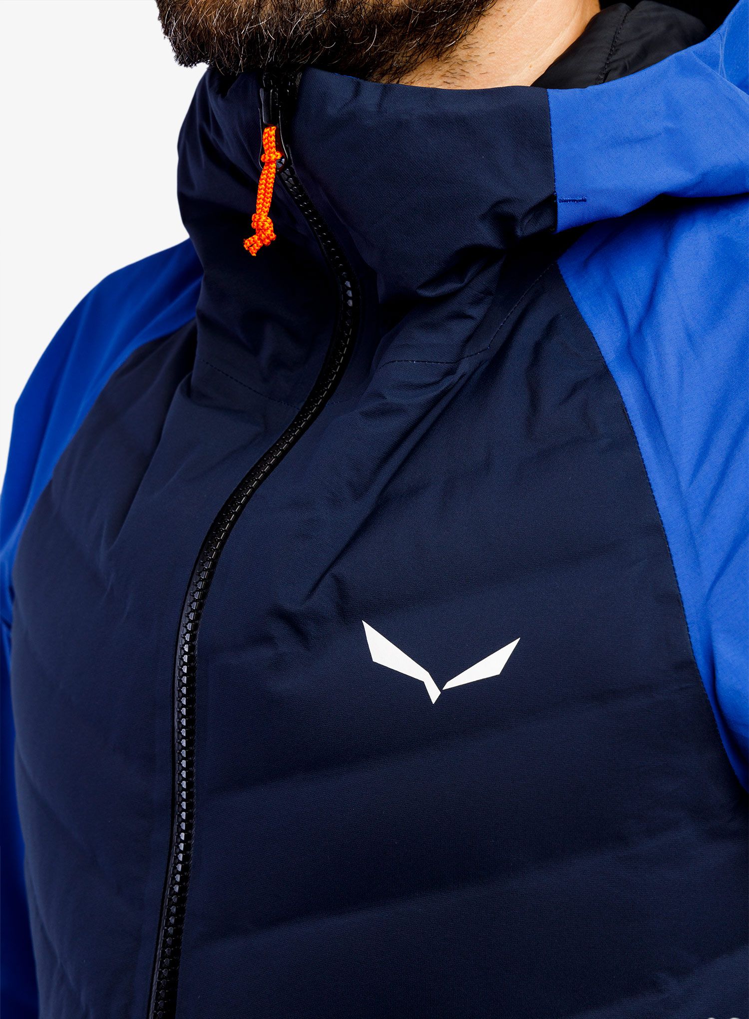 Hybridní bunda Salewa Sella PTX 3L Hybrid Jacket - electric/navy blazer