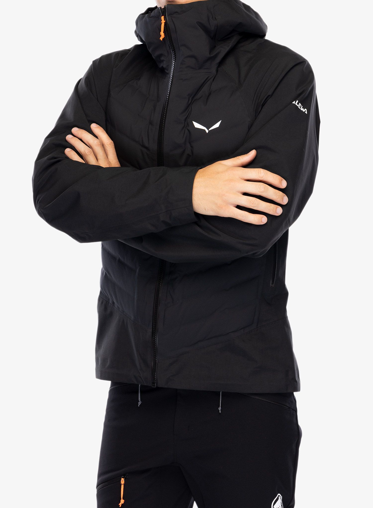 Hybridní bunda Salewa Sella PTX 3L Hybrid Jacket - black out