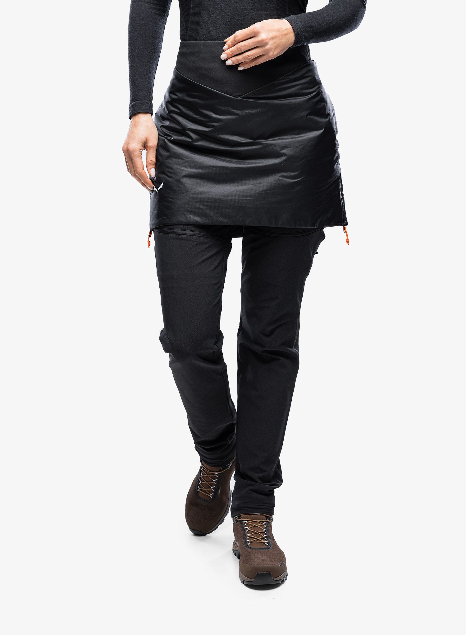 Zateplená sukně Salewa Sella TWR Skirt - black out