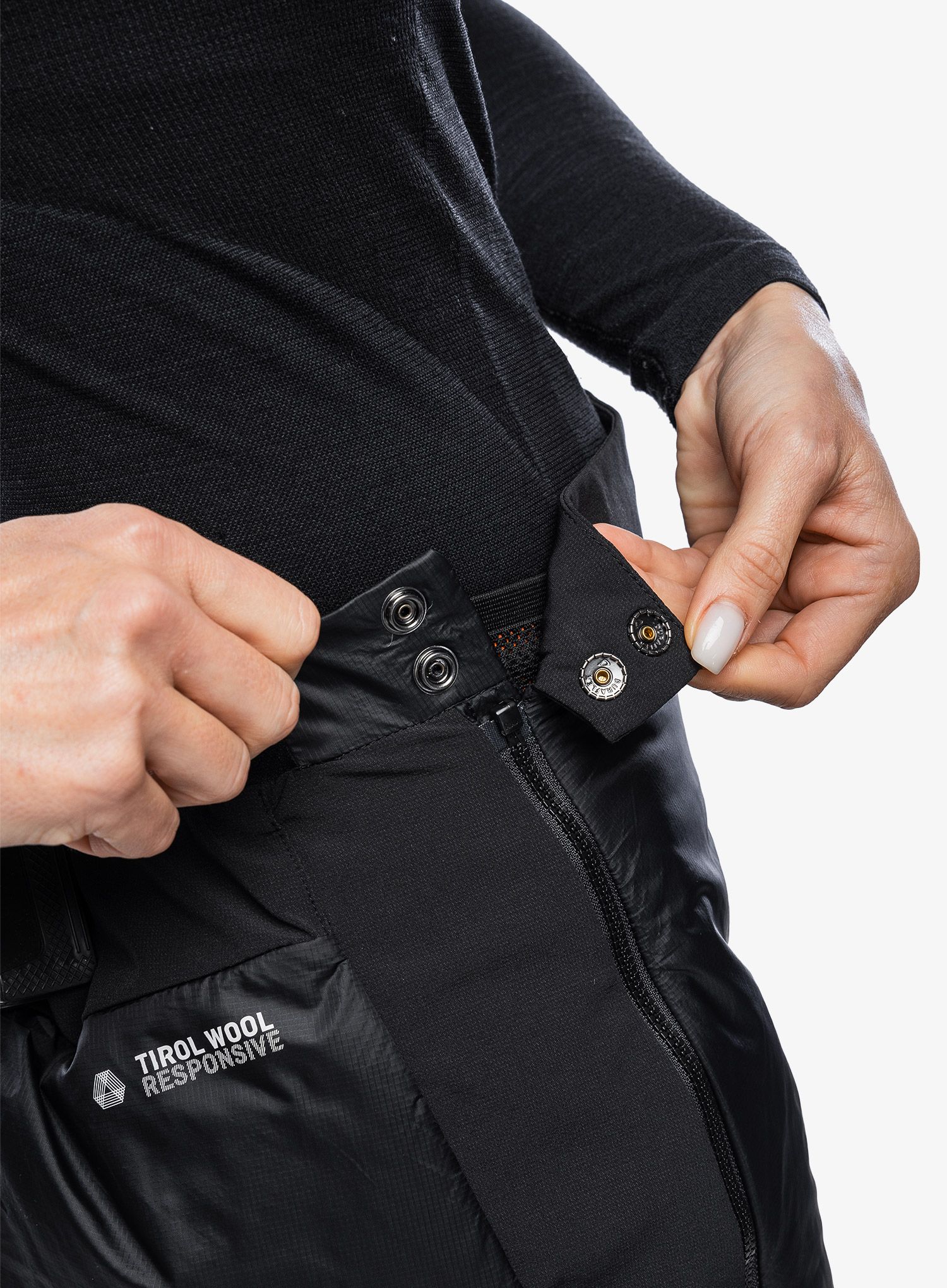 Zateplená sukně Salewa Sella TWR Skirt - black out