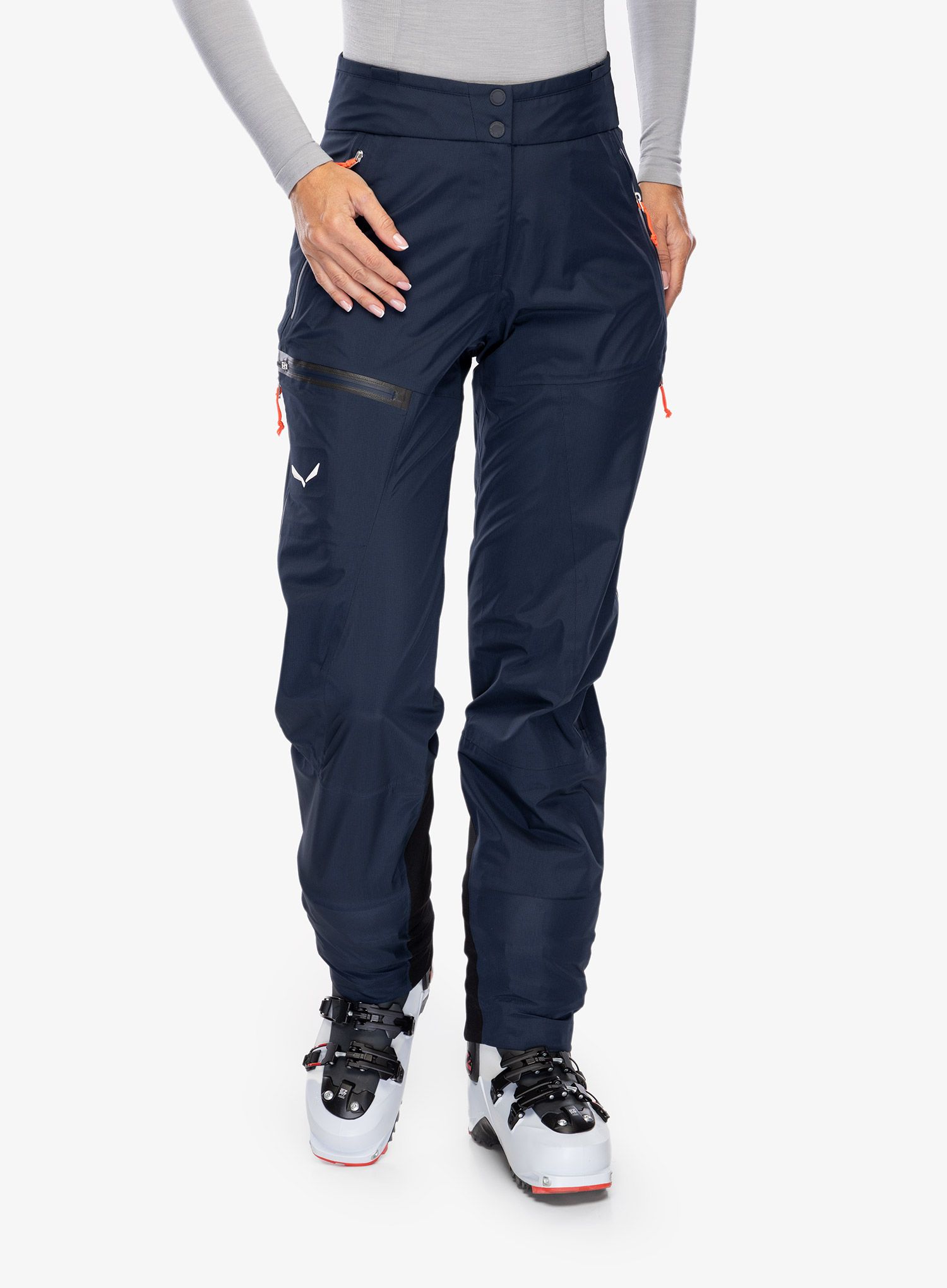 Dámské skialpové kalhoty Salewa Sella Responsive Pant - navy