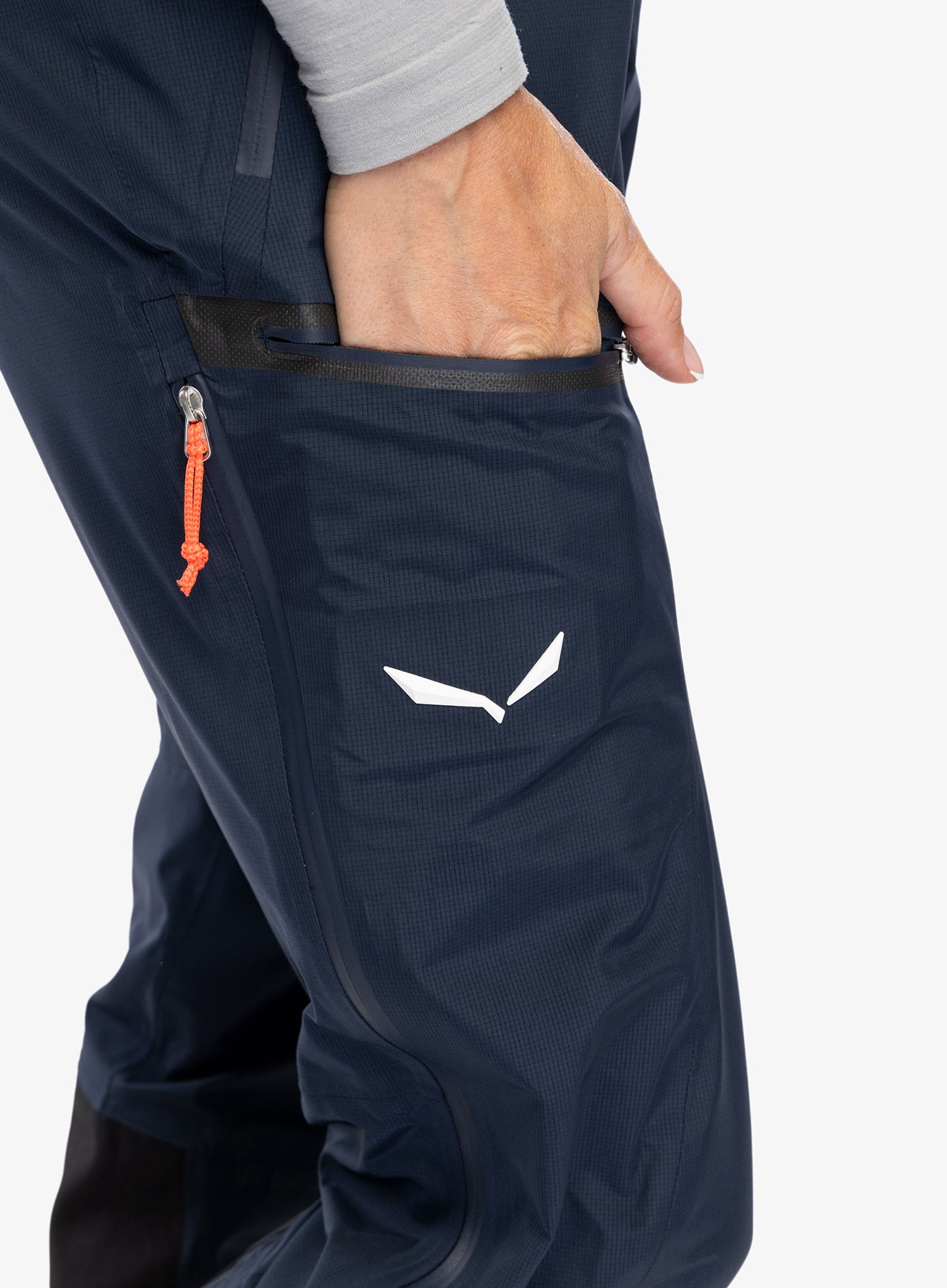 Dámské skialpové kalhoty Salewa Sella Responsive Pant - navy