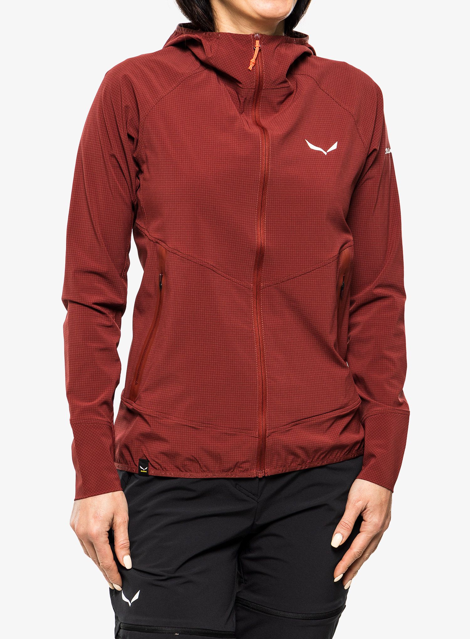 Softshellová bunda dámská Salewa Sorapis DST Jacket - syrah