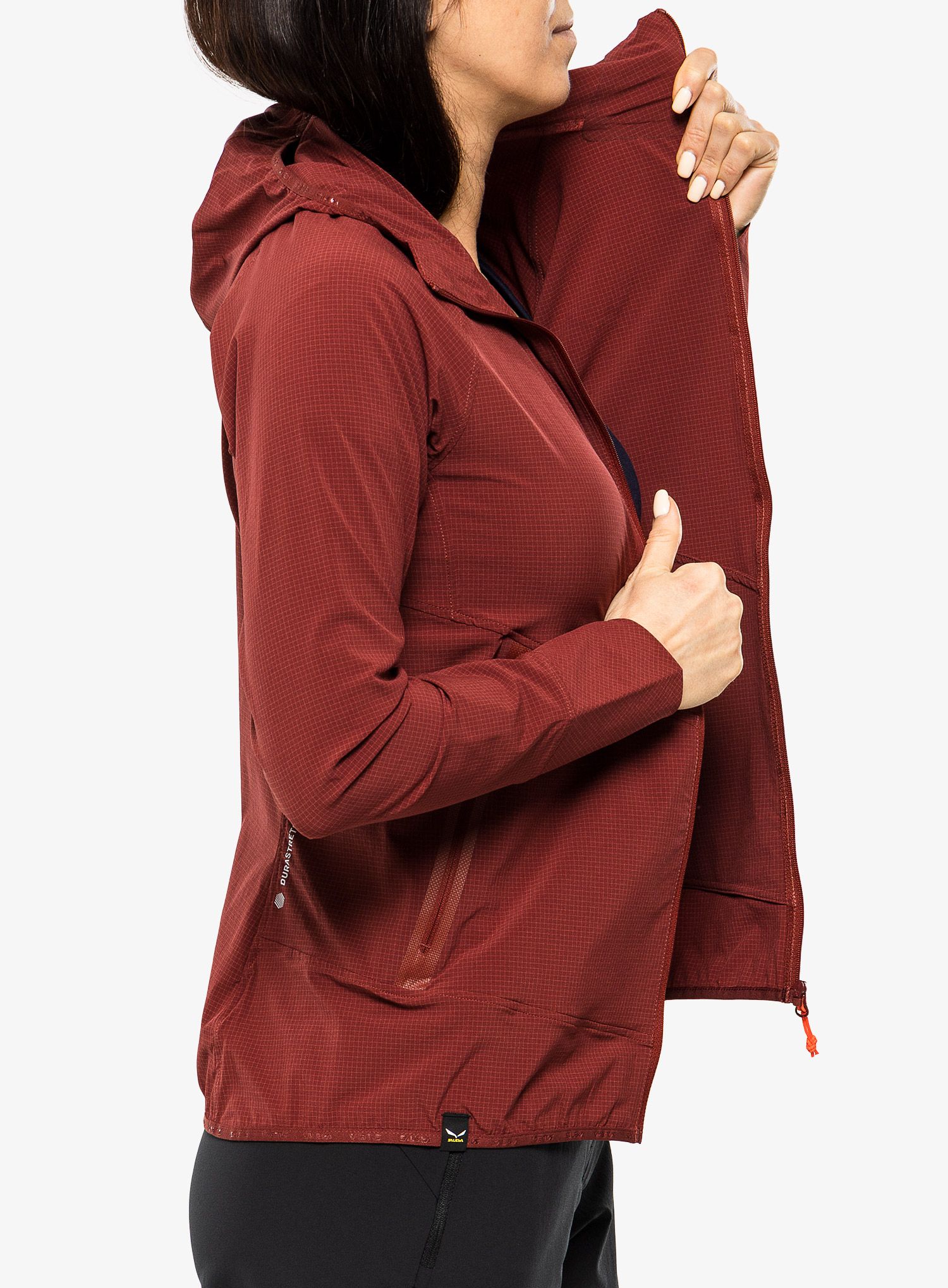Softshellová bunda dámská Salewa Sorapis DST Jacket - syrah