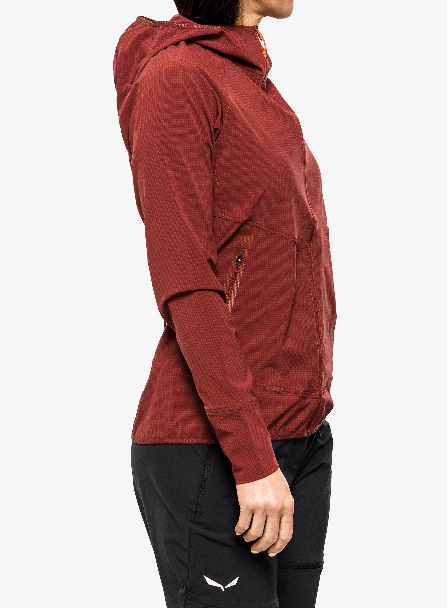 Softshellová bunda dámská Salewa Sorapis DST Jacket - syrah