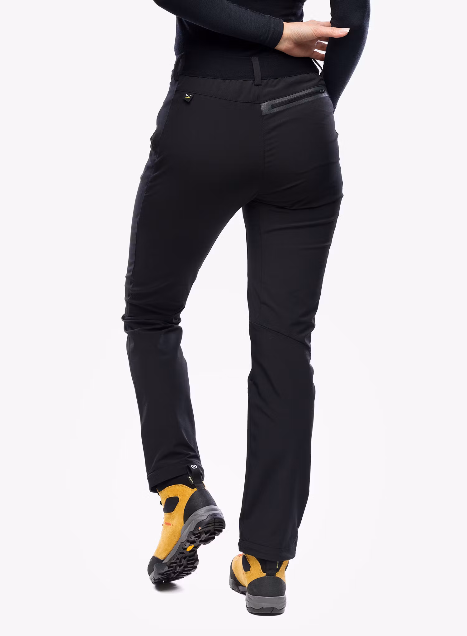 Softshellové kalhoty dámské Salewa Terminal DST Pant - black out