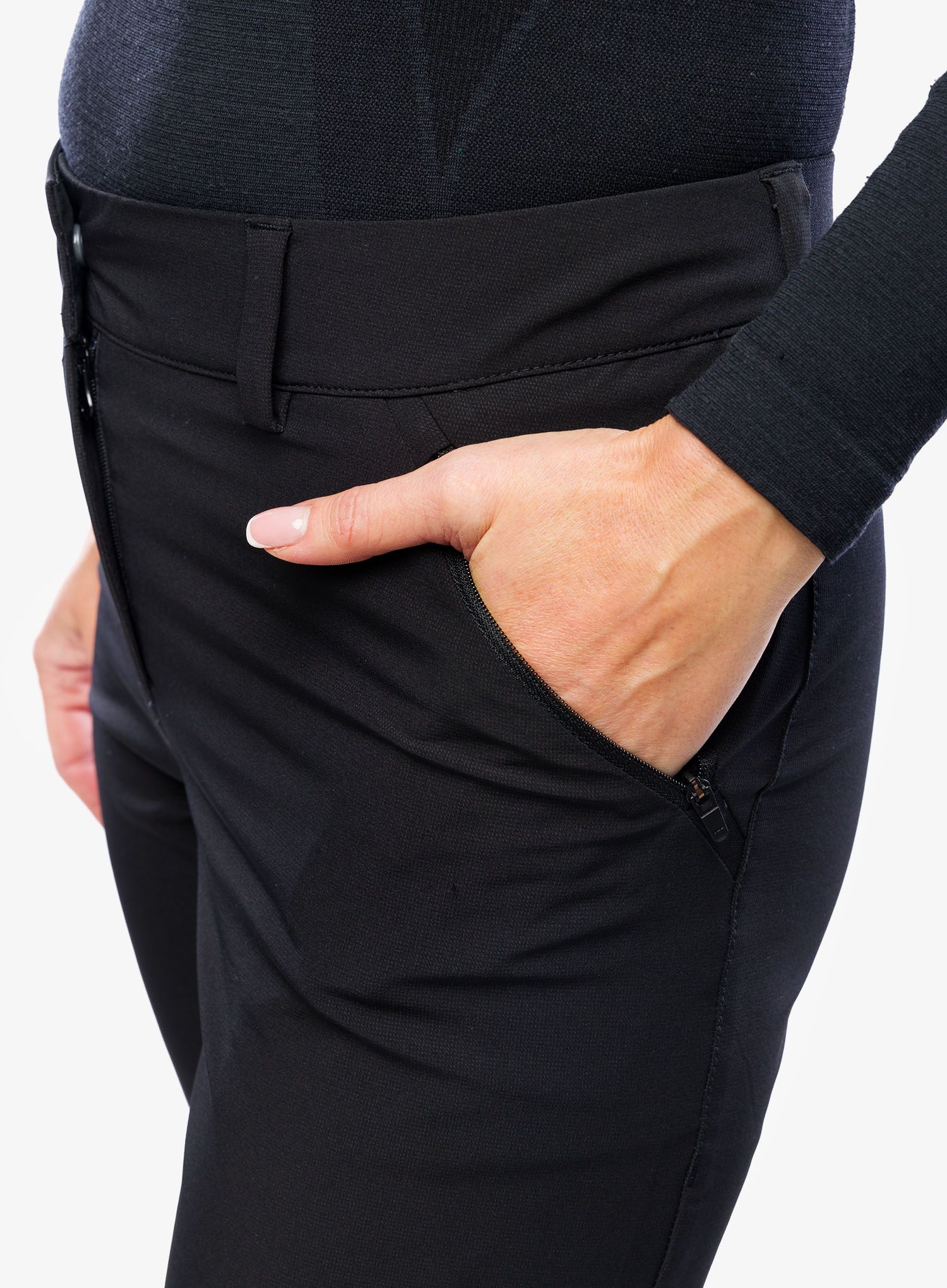 Softshellové kalhoty dámské Salewa Terminal DST Pant - black out