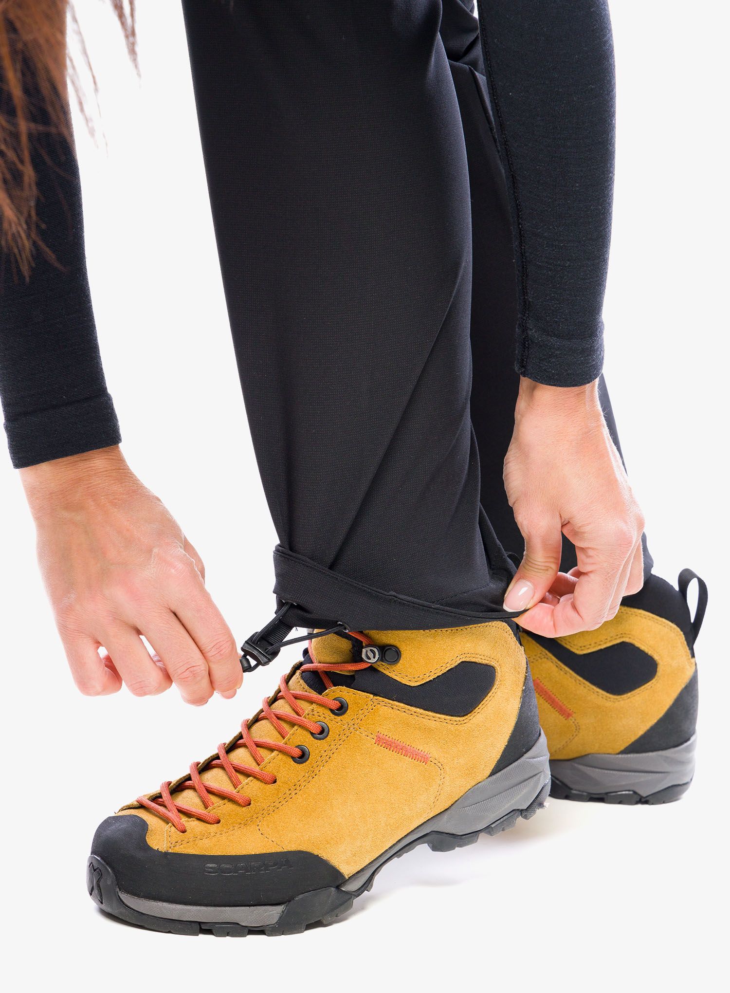 Softshellové kalhoty dámské Salewa Terminal DST Pant - black out