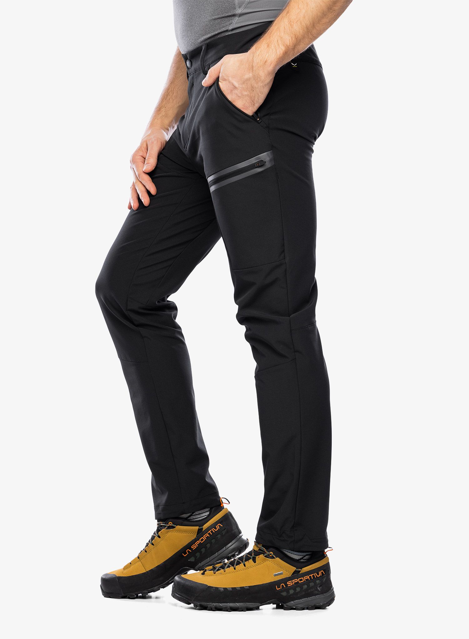 Kalhoty Salewa Terminal Pant - black out