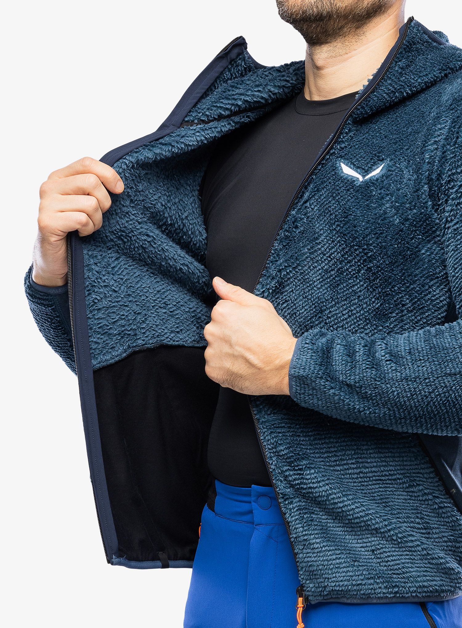 Fleece Salewa Tognazza PL Jacket - dark denim
