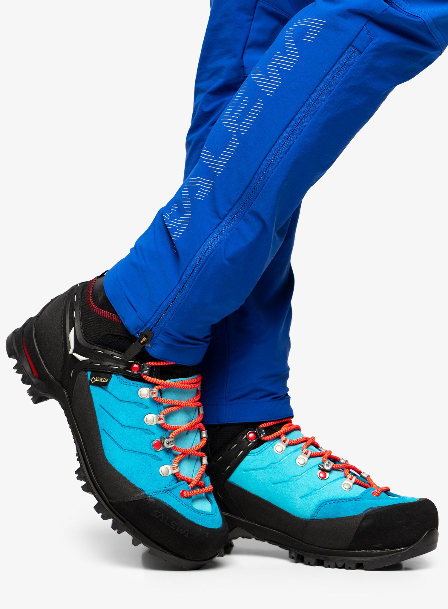 Dámské horolezecké boty Salewa Vultur EVO GTX - blue/rose