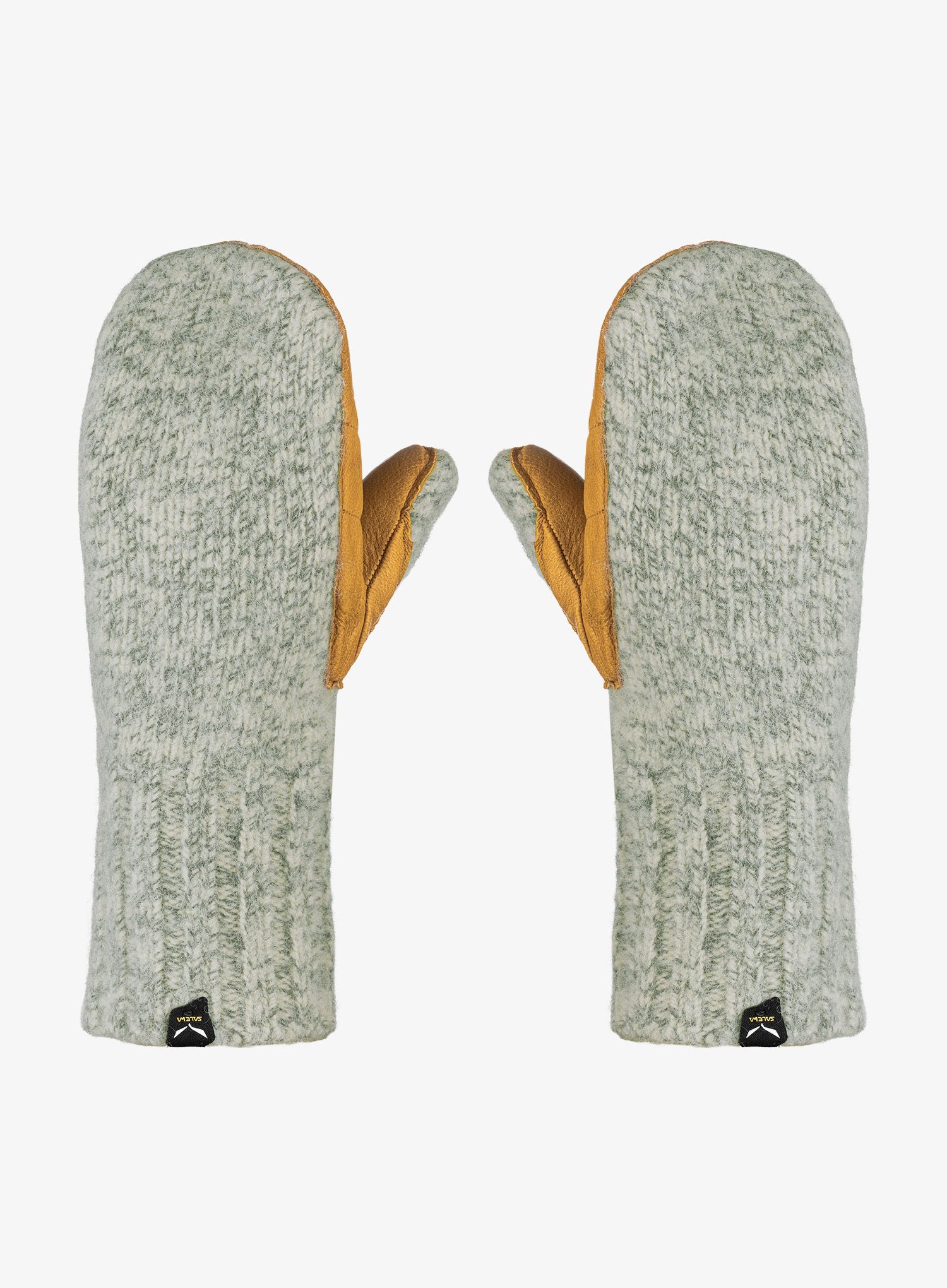 Palčáky Salewa Walk Wool Leather Mitt - grey