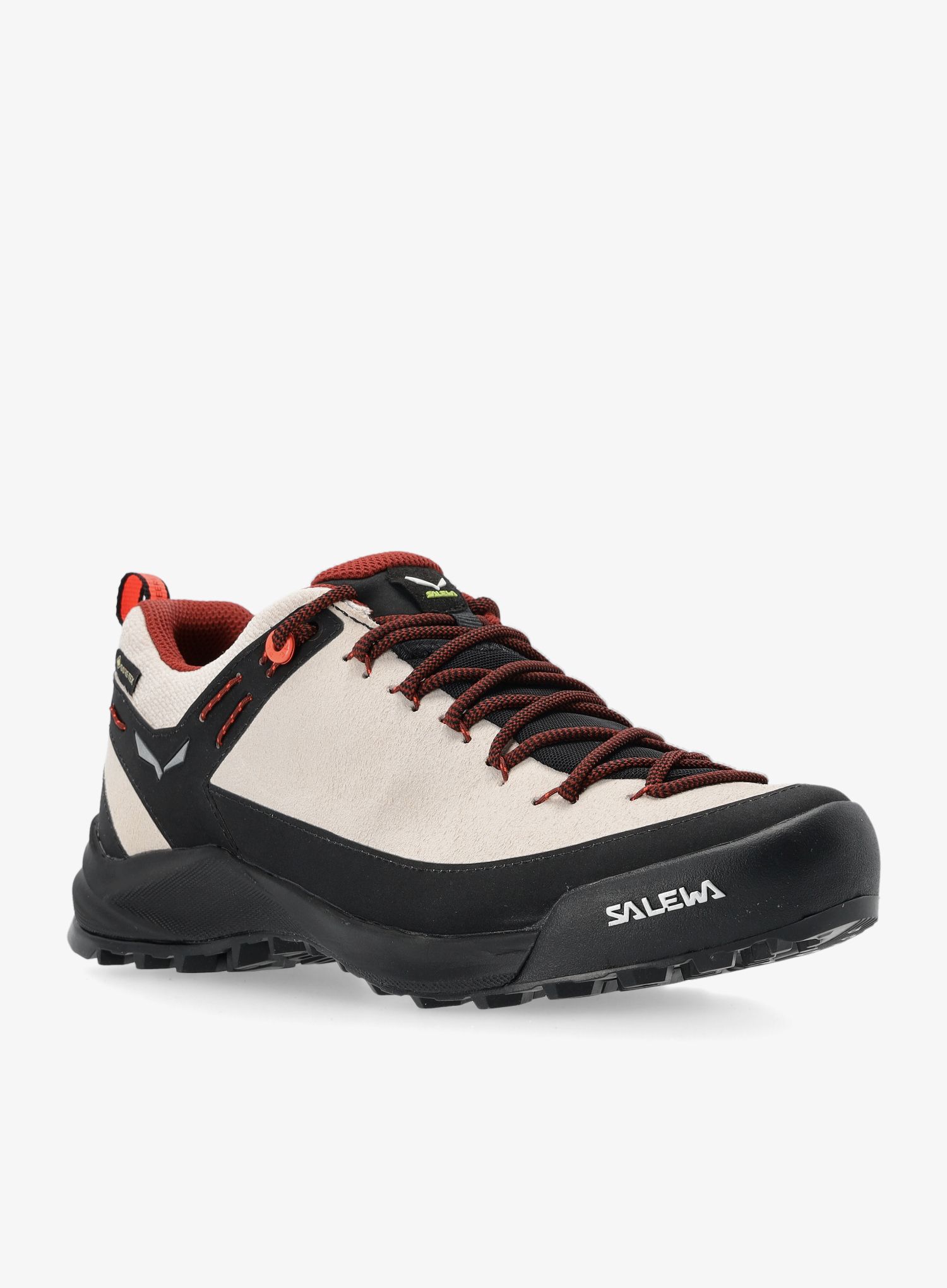 Dámské nástupové boty Salewa Wildfire Leather GTX - oatmeal/black