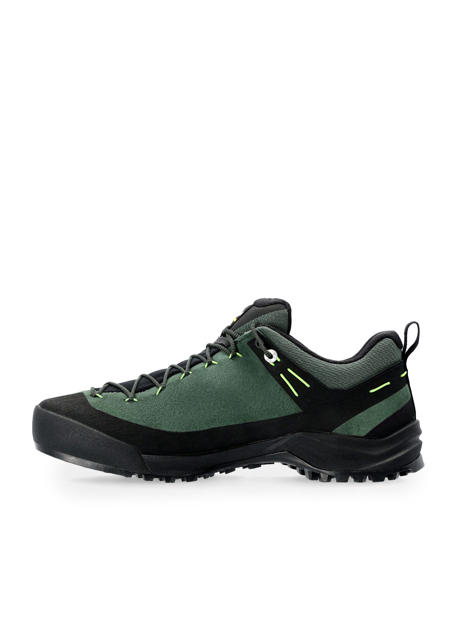 Nízké turistické boty Salewa Wildfire Leather - green/blk