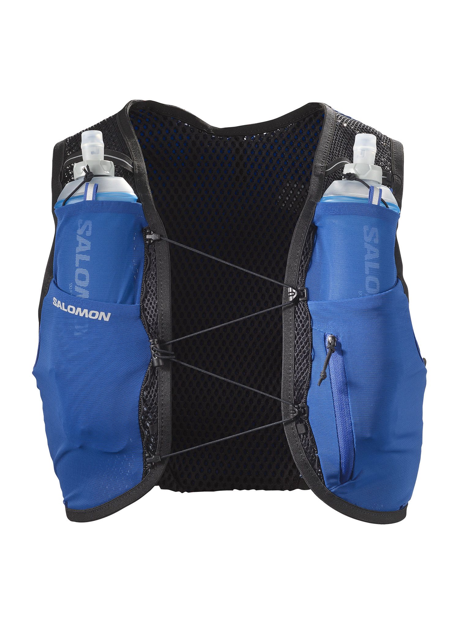 Běžecká vesta Salomon Active Skin 4 Set - surf the web/black