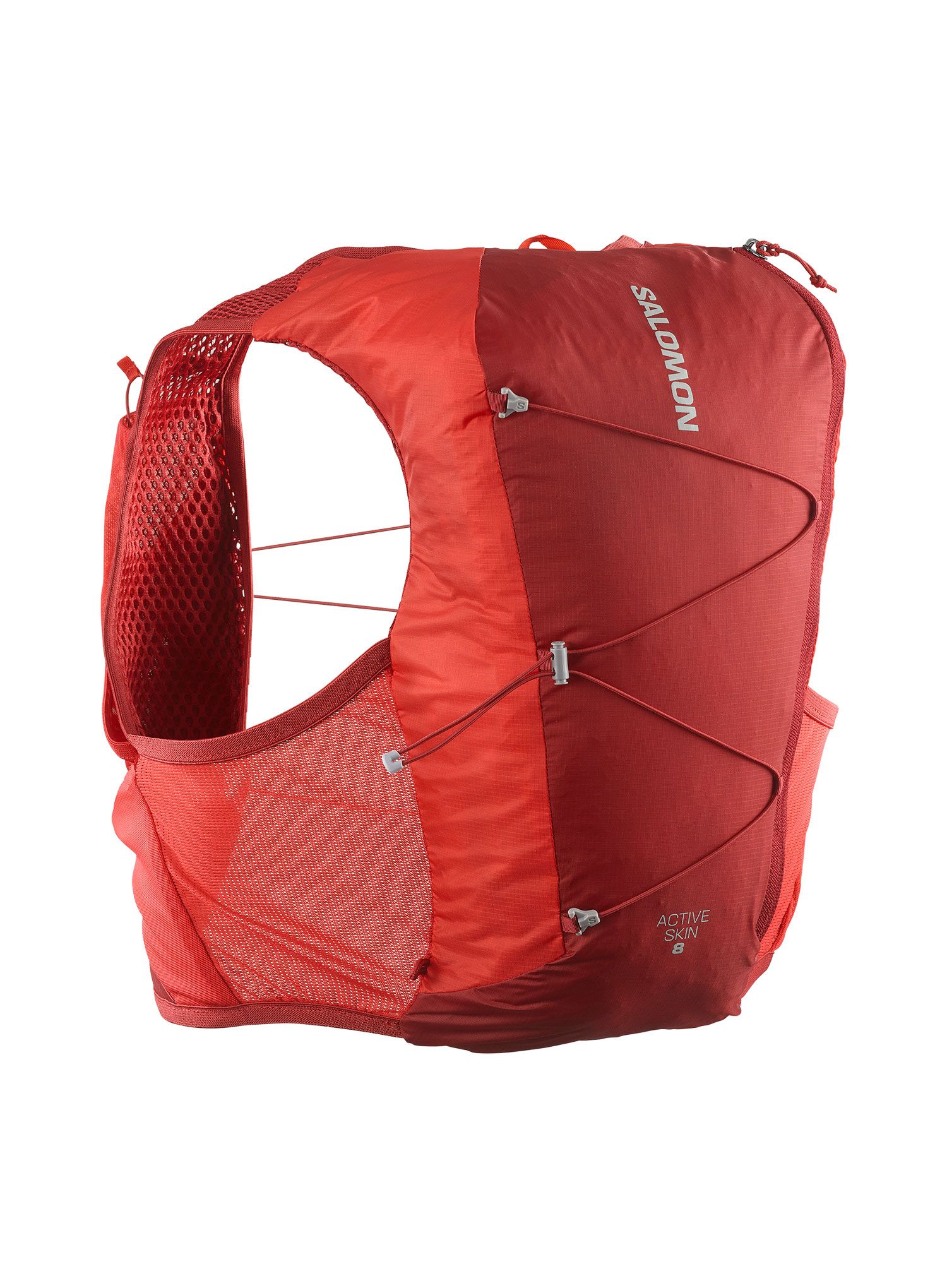 Vesta na běhání Salomon Active Skin 8 No Flasks - red dahlia/risk red