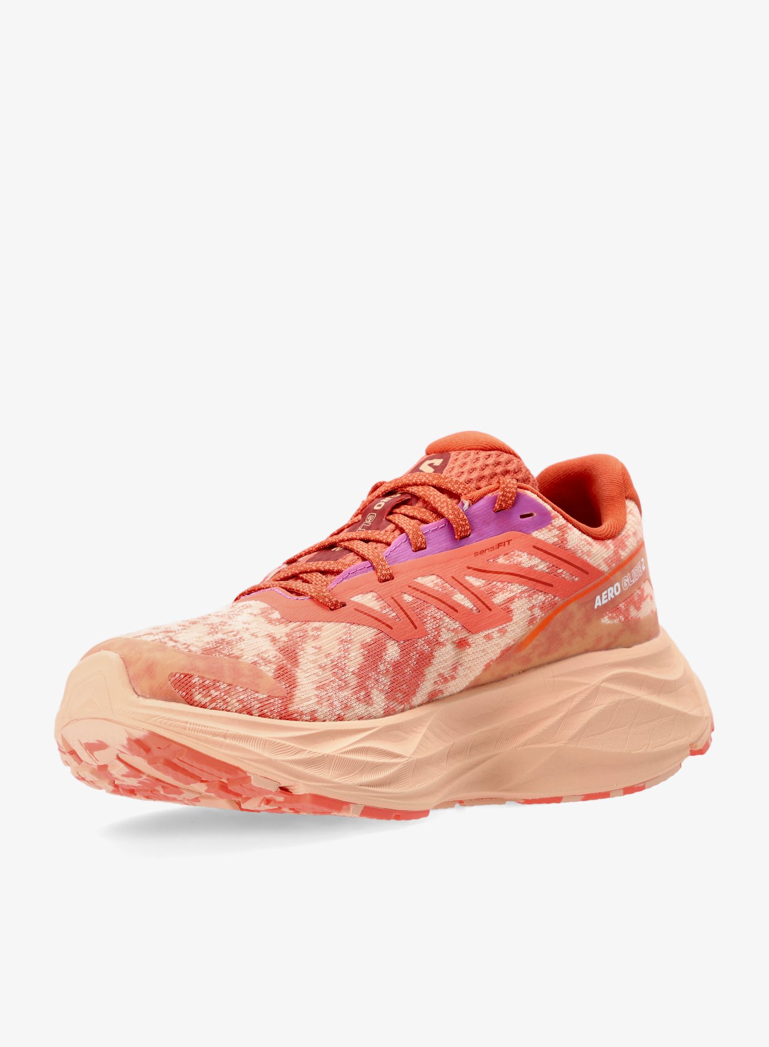 Běžecké boty dámské Salomon Aero Glide 2 - spice/peach/salmon