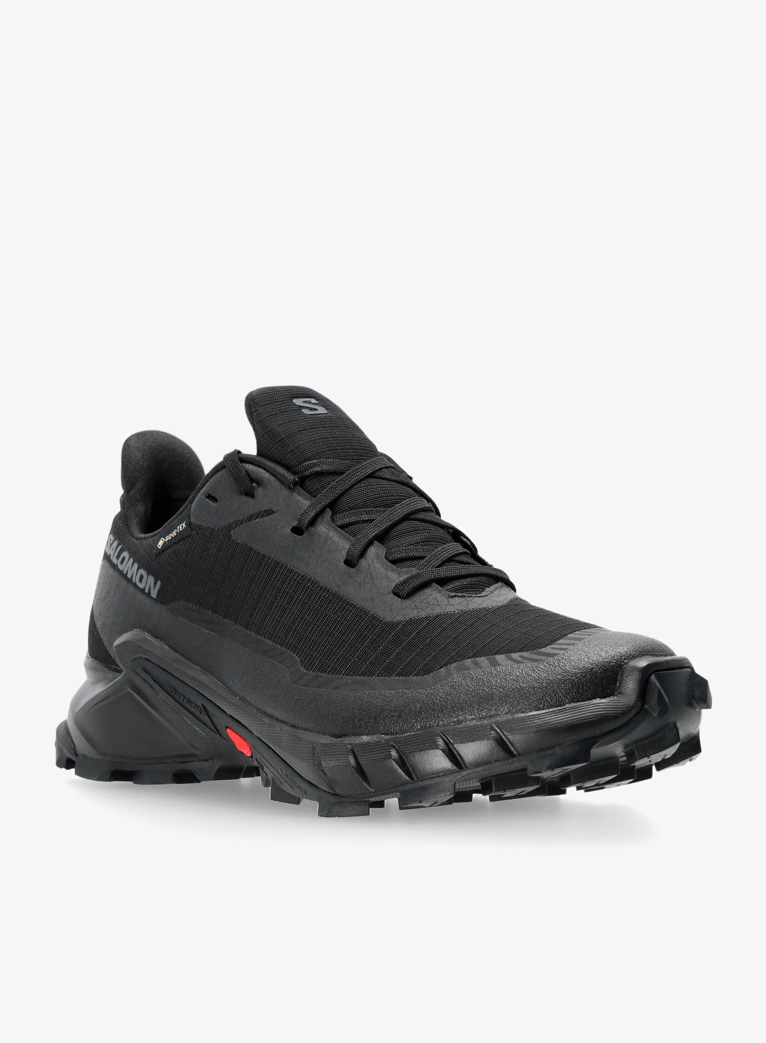 Dámské trailové boty Salomon Alphacross 5 GTX - black/black/ebon
