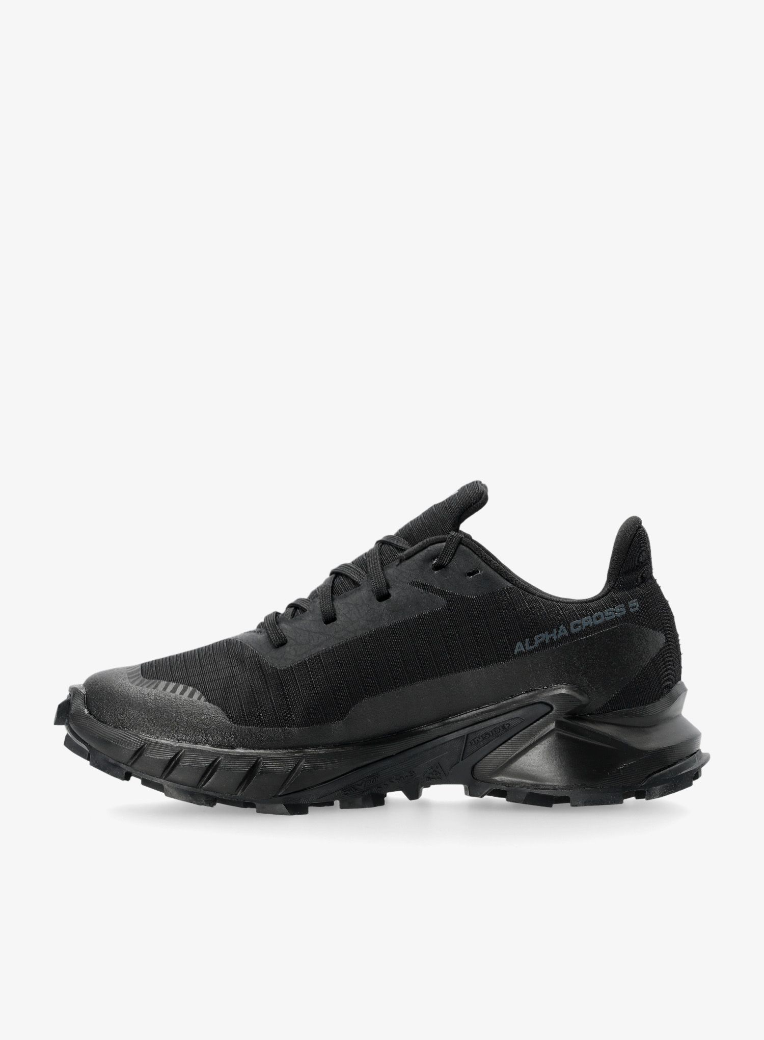 Dámské trailové boty Salomon Alphacross 5 GTX - black/black/ebon