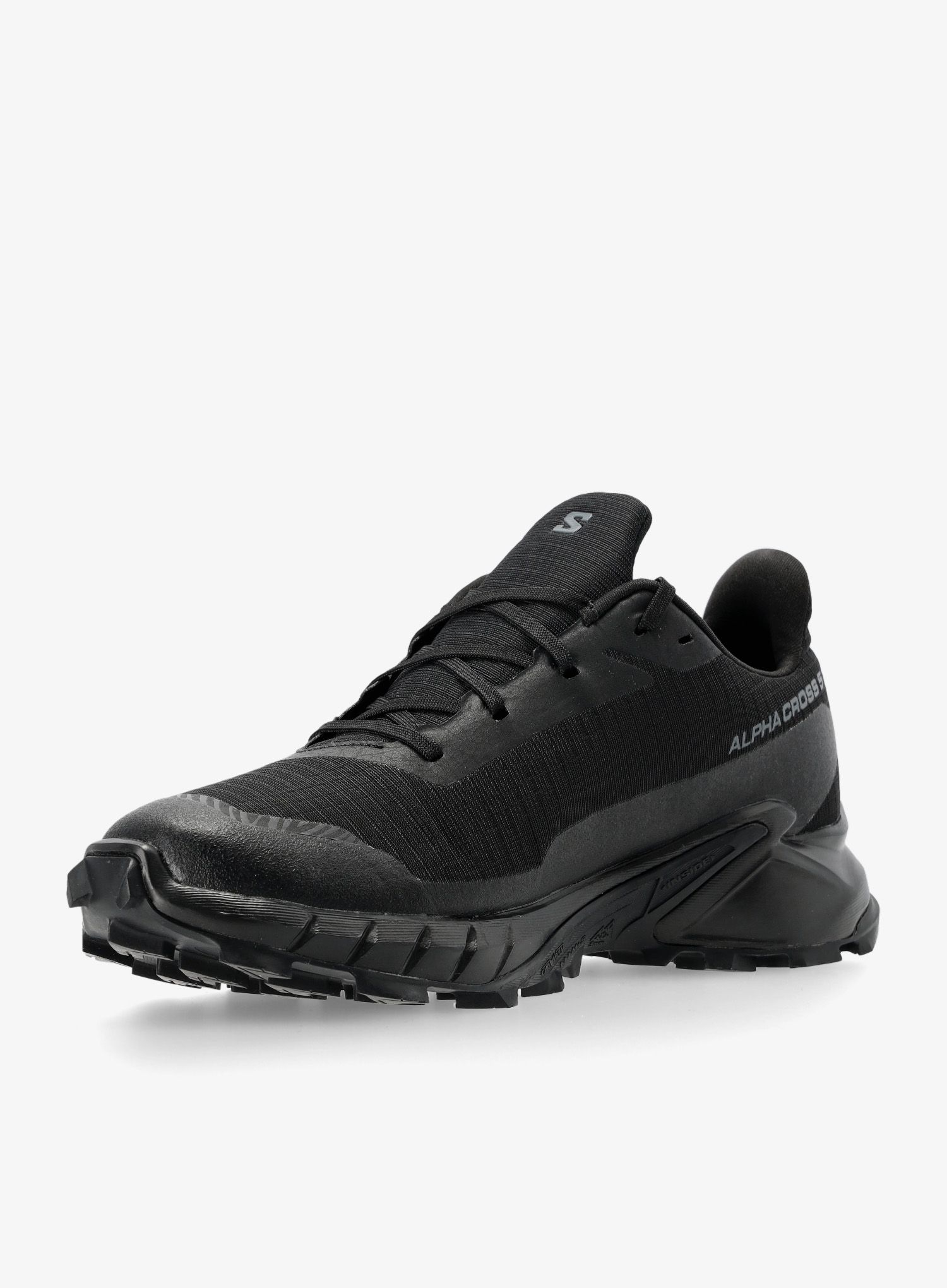 Trailové boty Salomon Alphacross 5 GTX - black/black/ebony