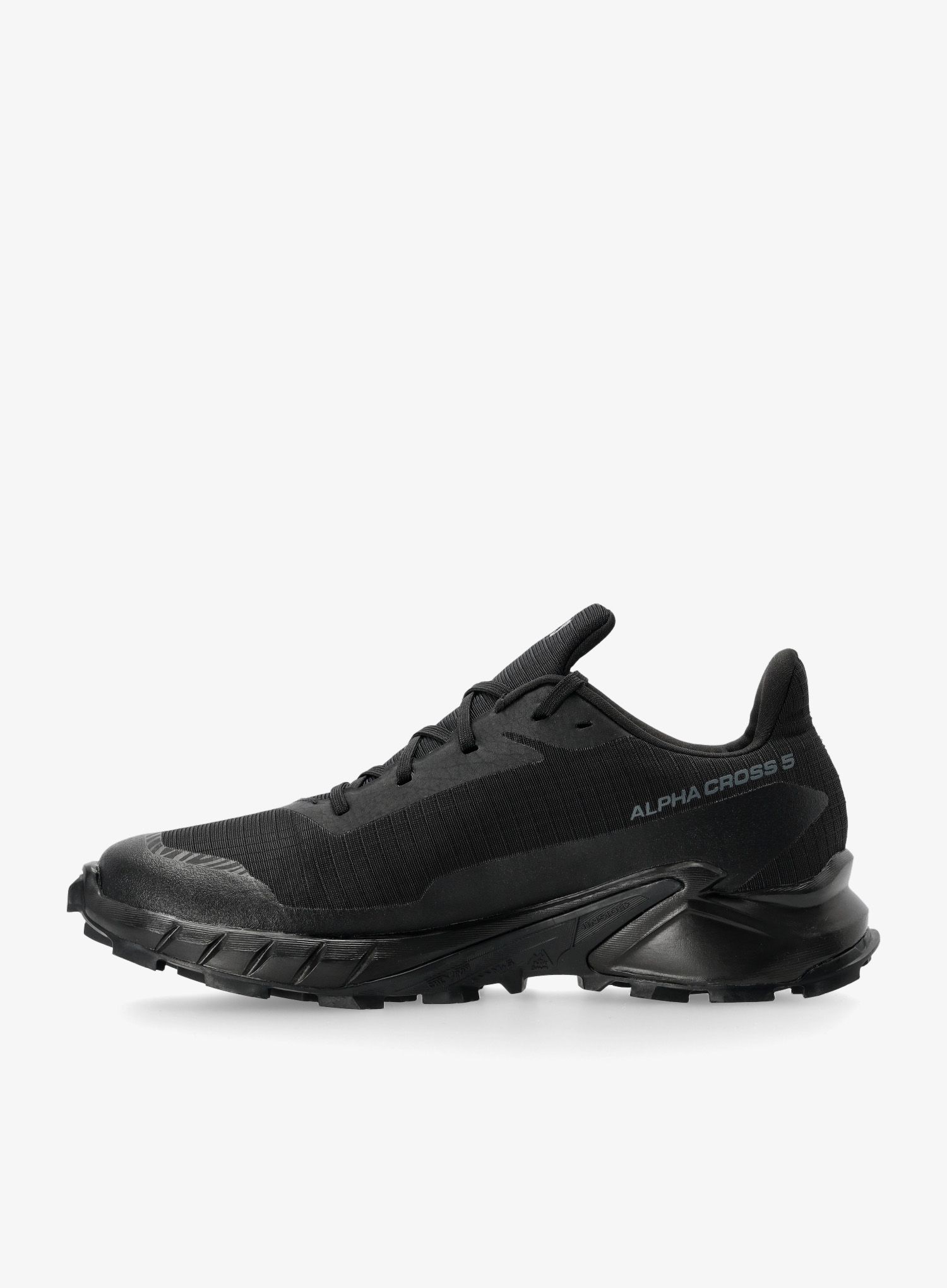 Trailové boty Salomon Alphacross 5 GTX - black/black/ebony
