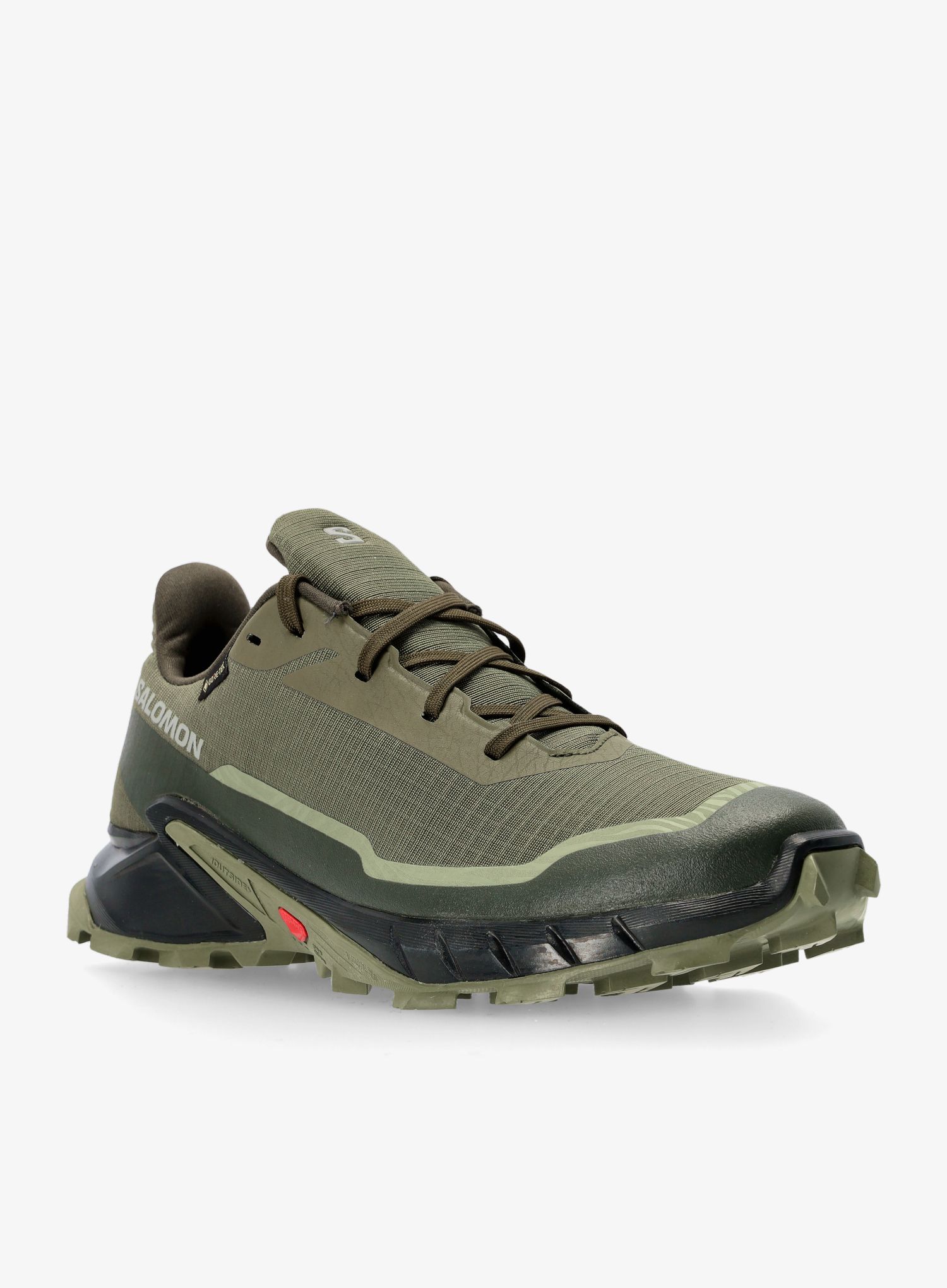 Běžecké boty pánské Salomon Alphacross 5 GTX - olive/black/green