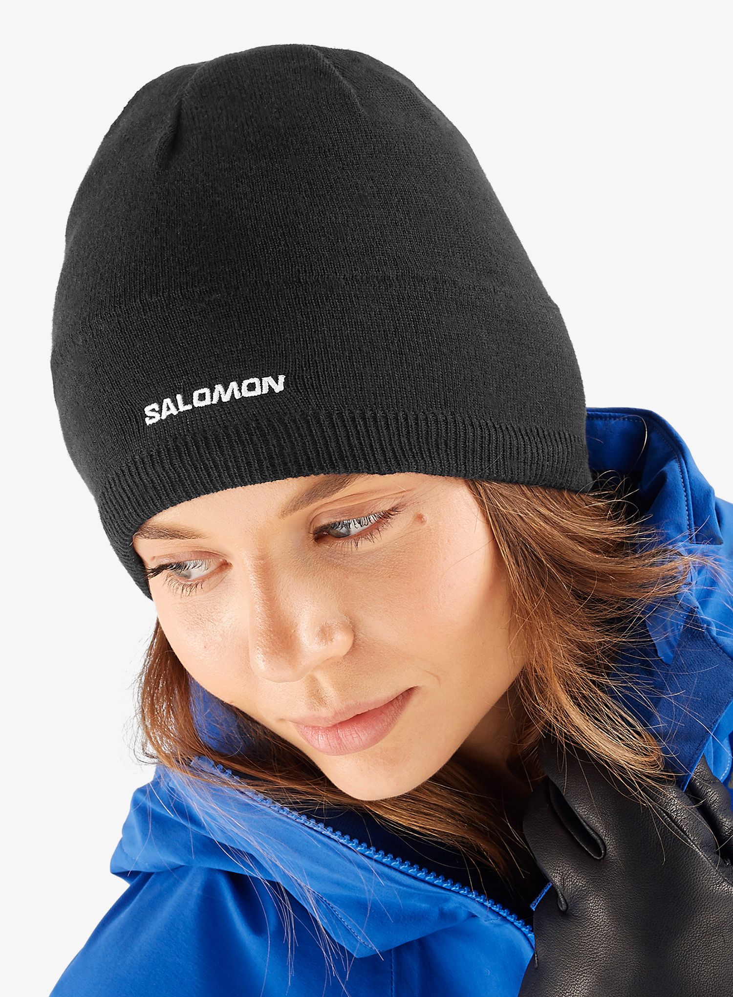 Zimní čepice Salomon Beanie - deep black
