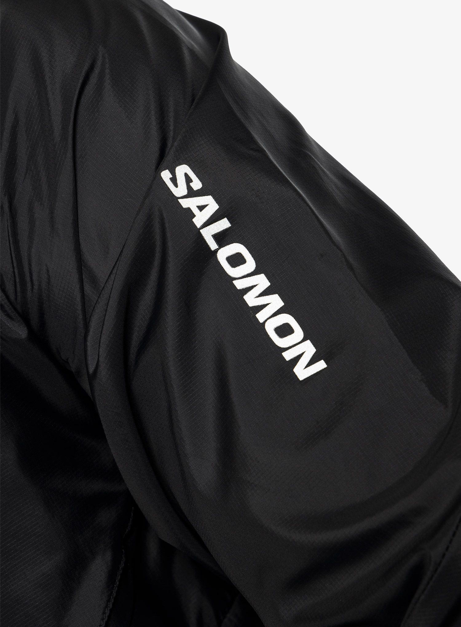 Bunda na běhání Salomon Bonatti Cross FZ Hoodie - deep black