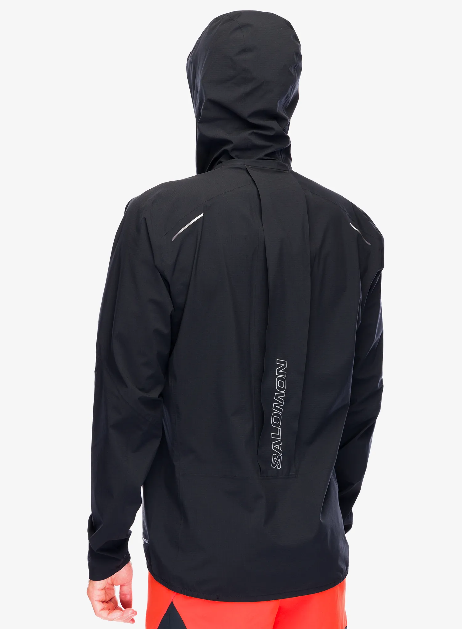 Bunda na běhání Salomon Bonatti Trail Jacket - deep black