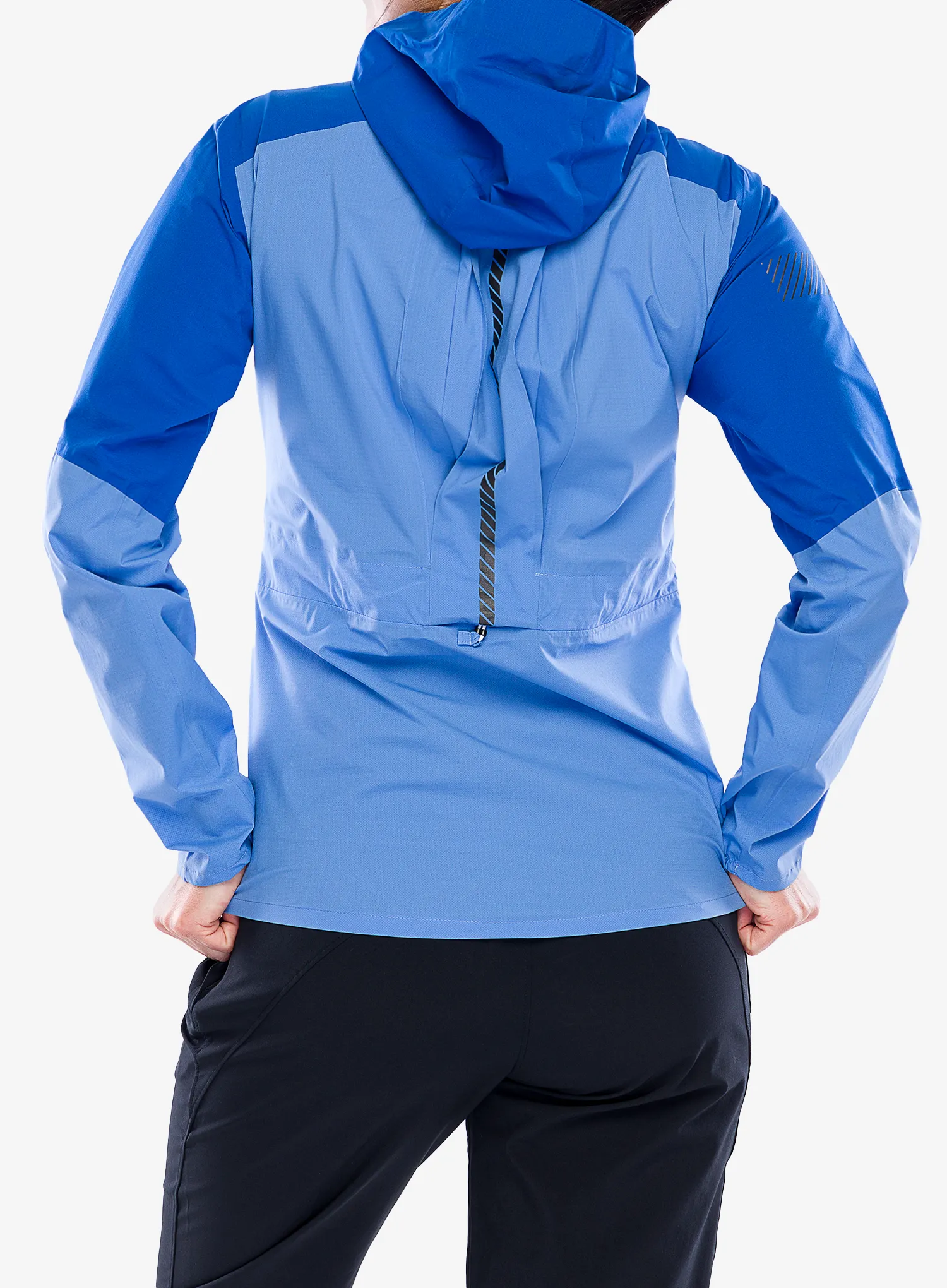 Dámská běžecká bunda Salomon Bonatti Trail Jacket - prov./n. blue