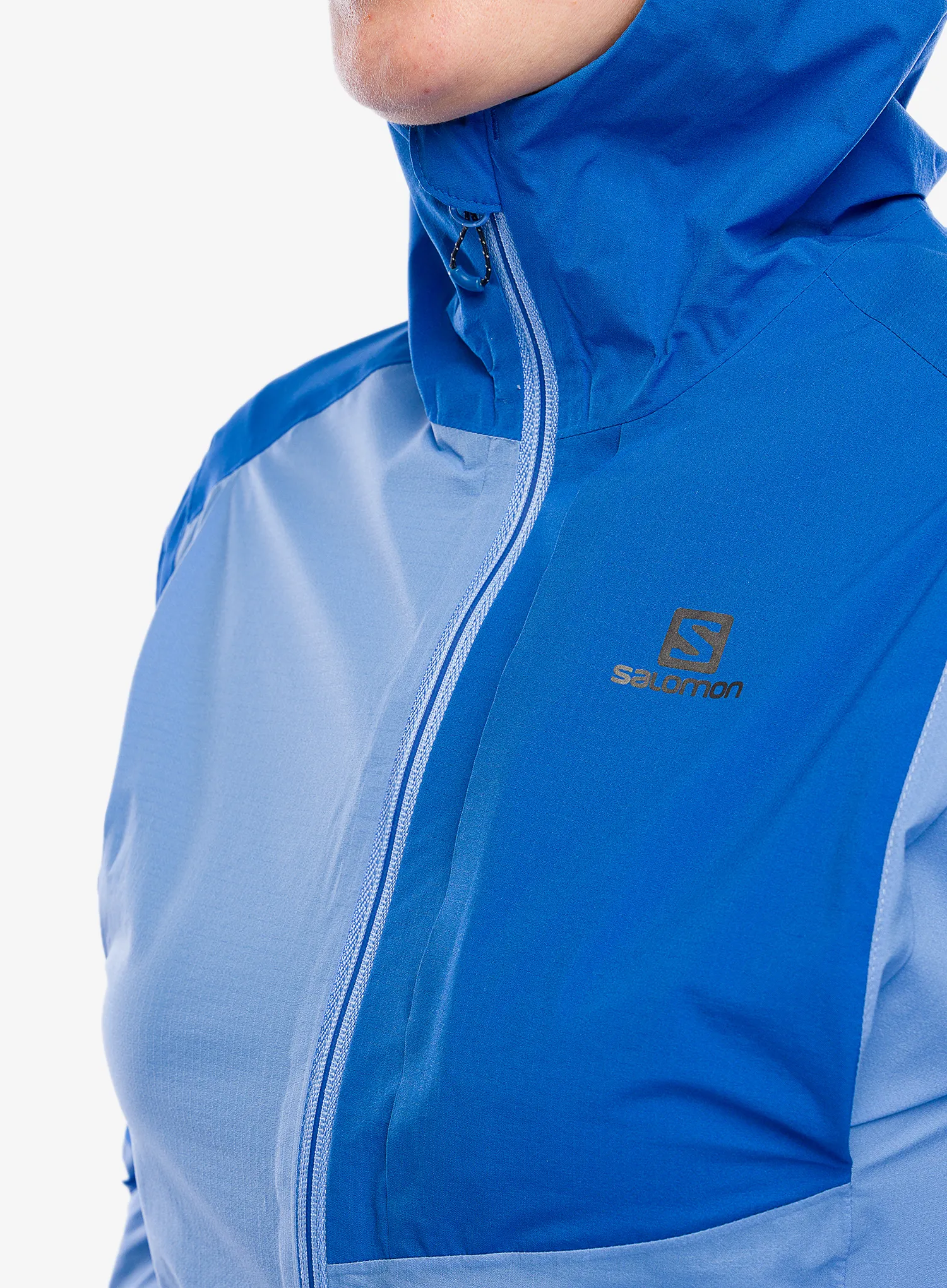 Dámská běžecká bunda Salomon Bonatti Trail Jacket - prov./n. blue