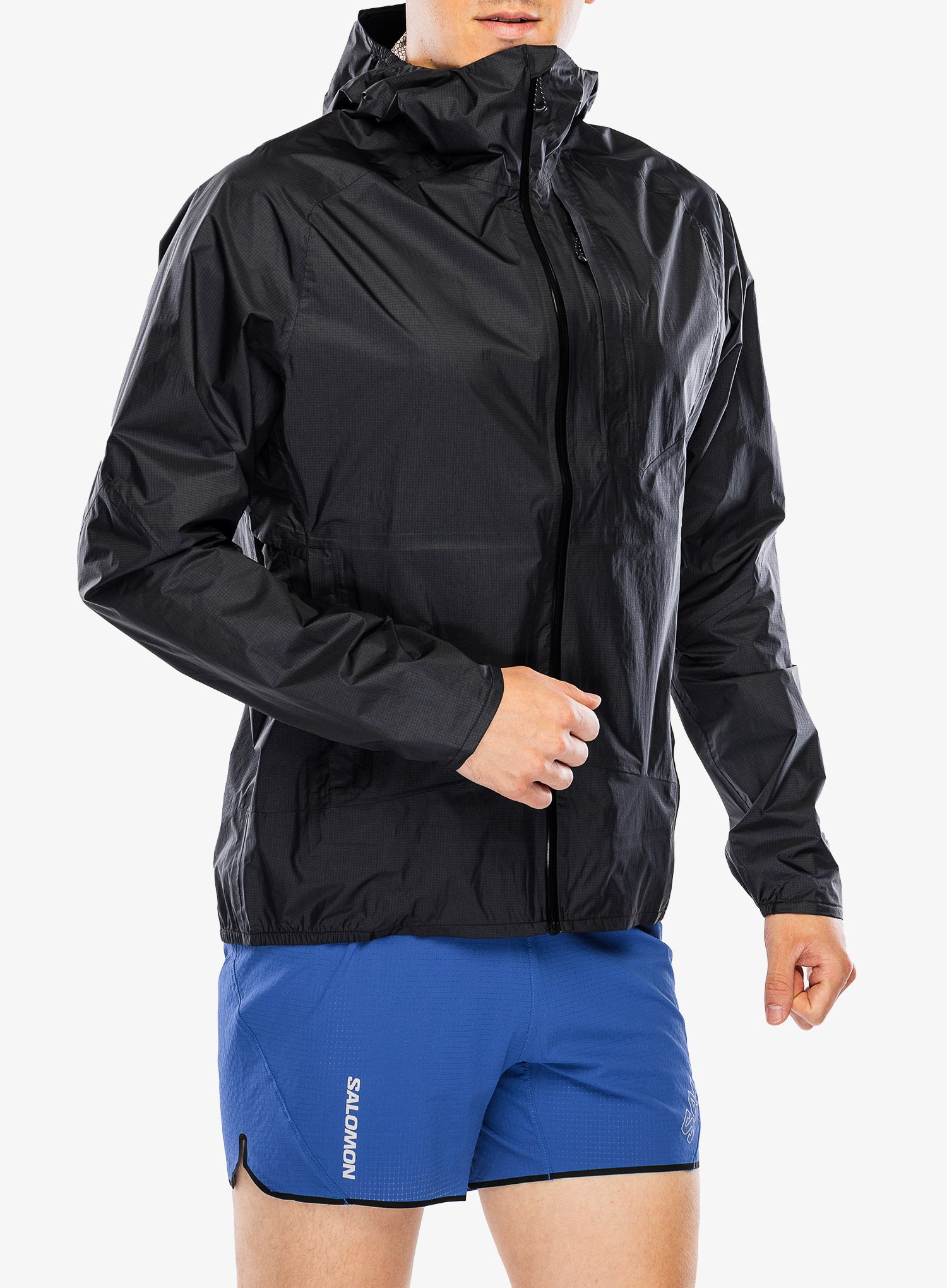Bunda na běhání Salomon Bonatti WP Jacket - deep black