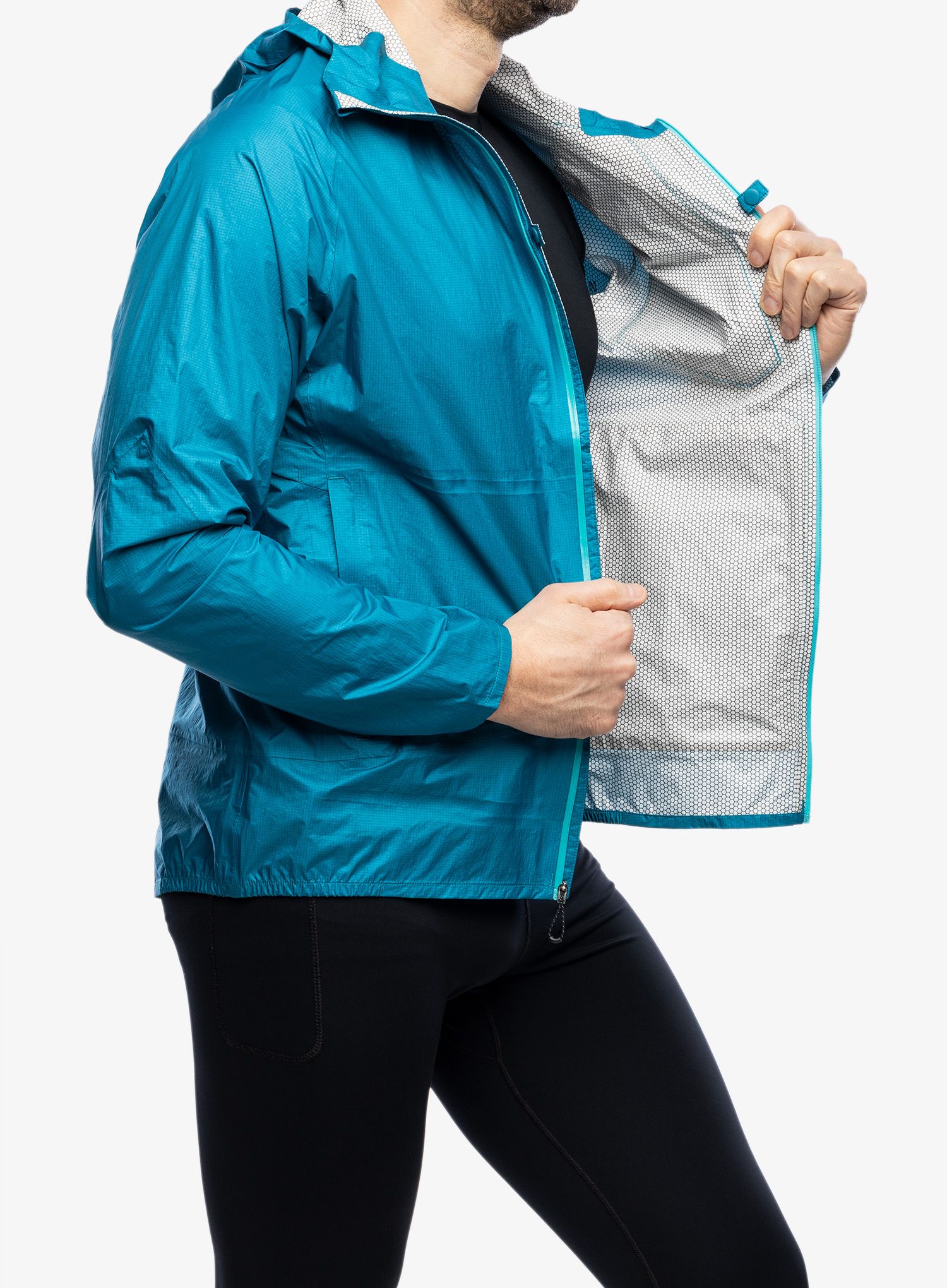 Bunda na běhání Salomon Bonatti WP Jacket - tahitian tide